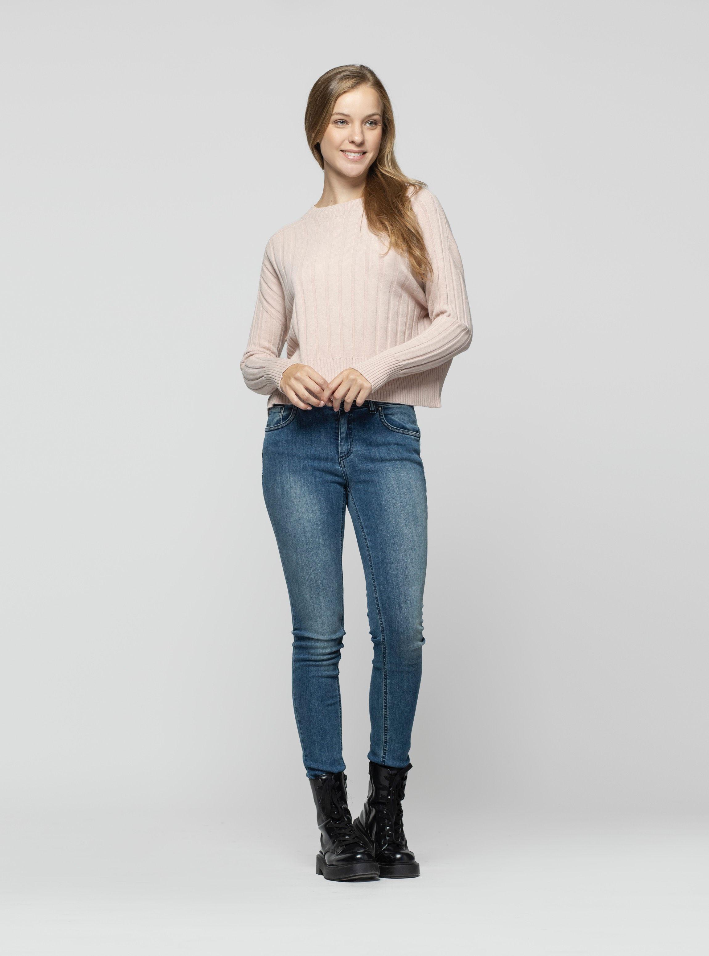 Sweater Mujer Selena Rosa Lineatre-1