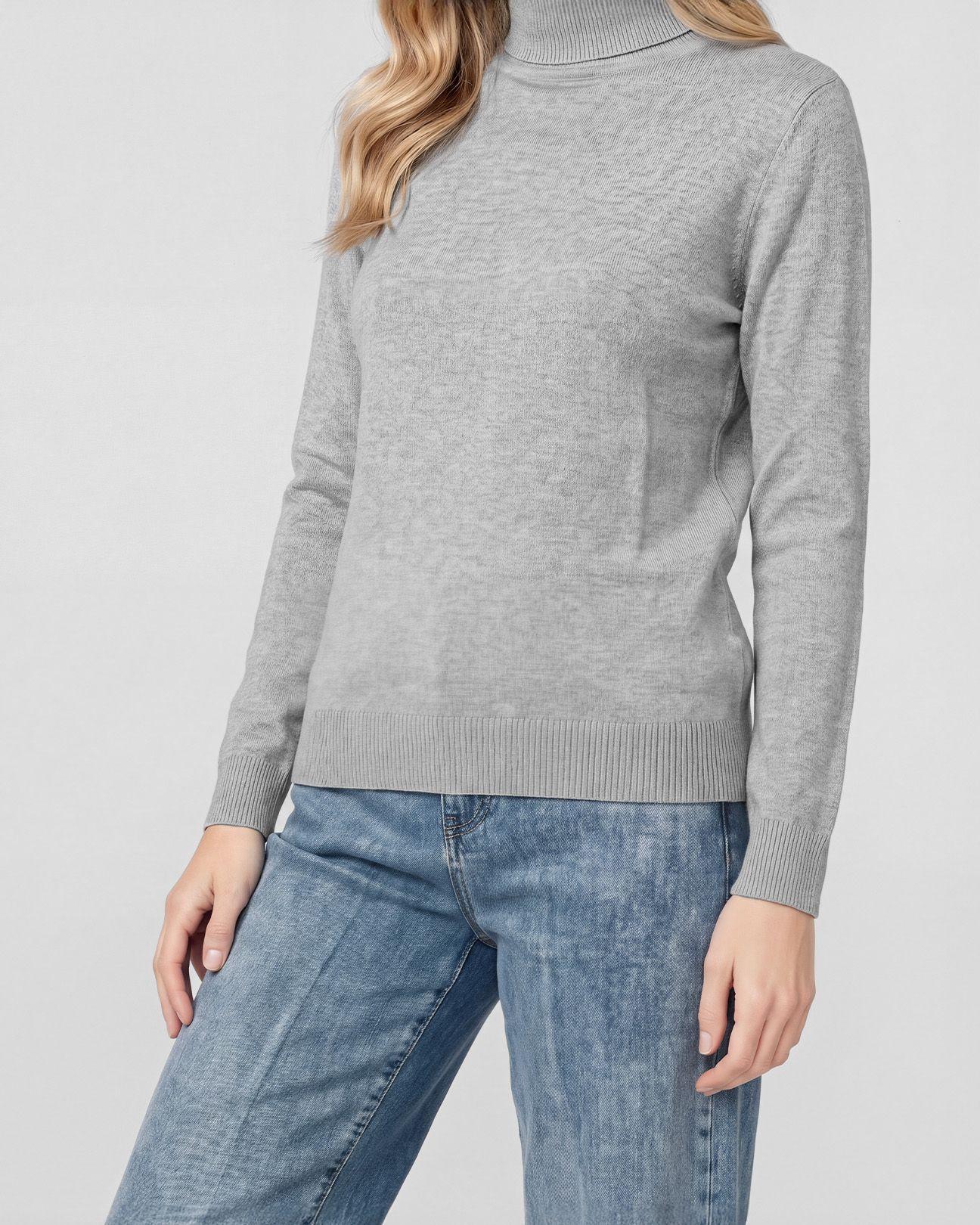 Sweater Mujer Magdalena Beige Lineatré-2