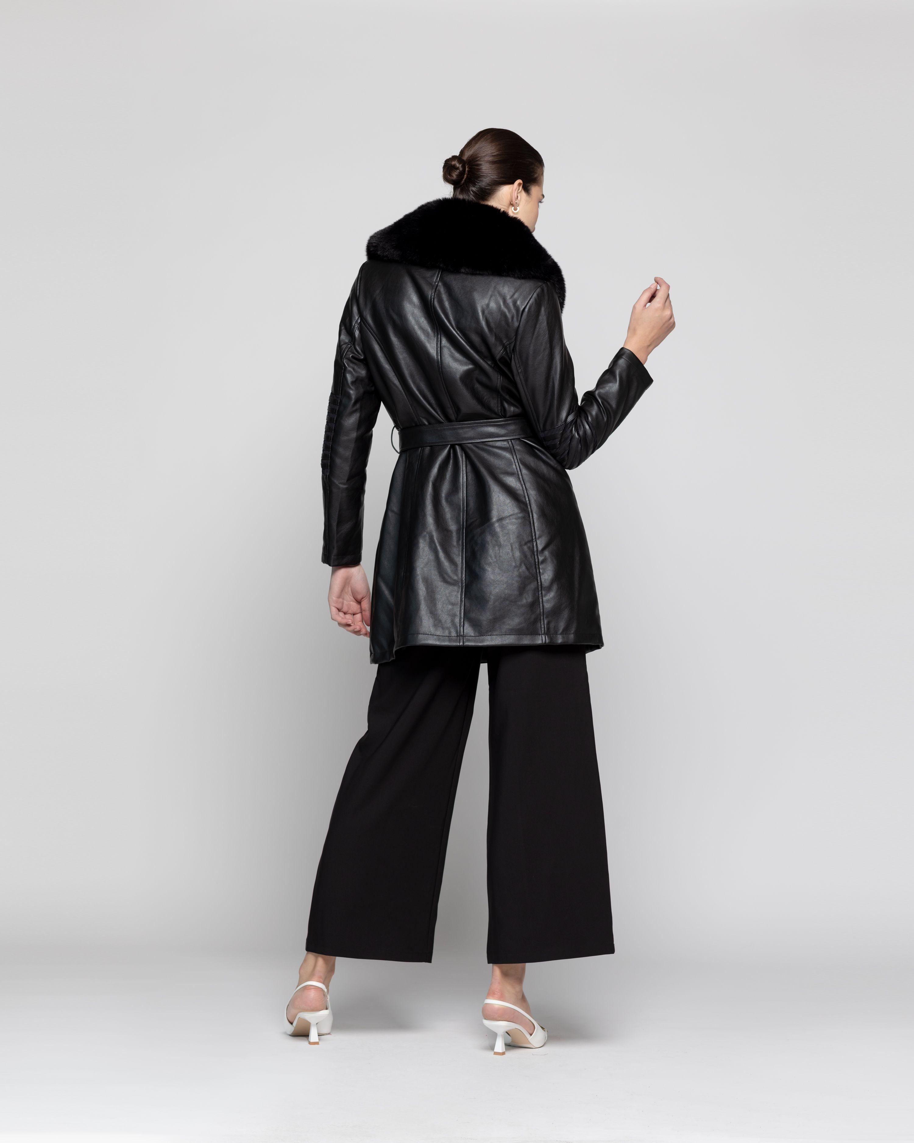Chaqueta Mujer Artemisia Negro Lineatre-2
