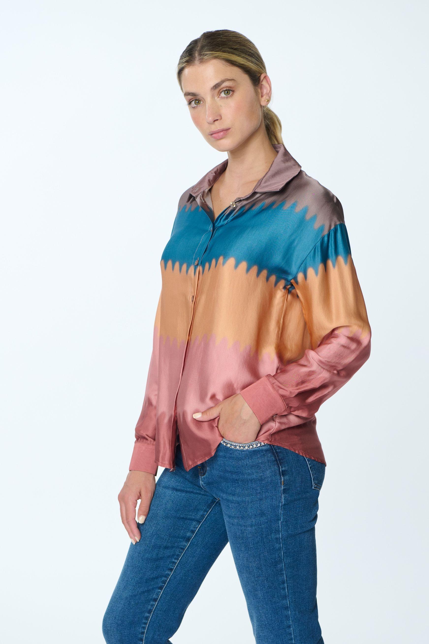 Blusa Adela Azul-1