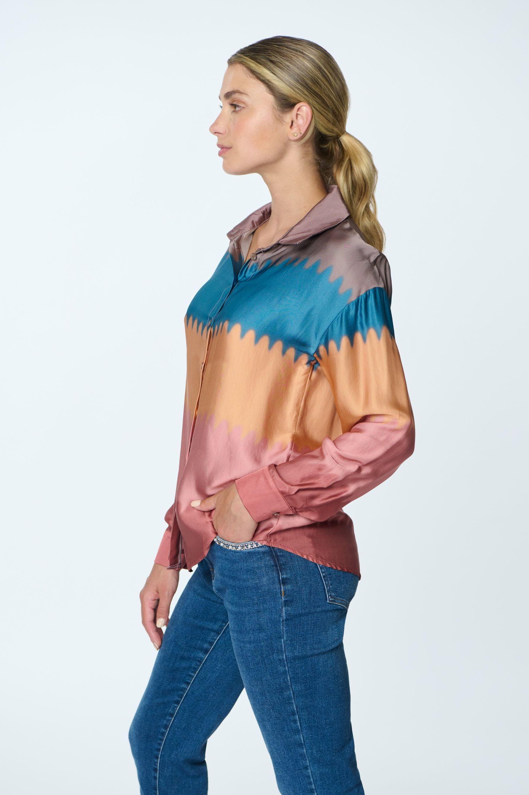Blusa Adela Azul-2