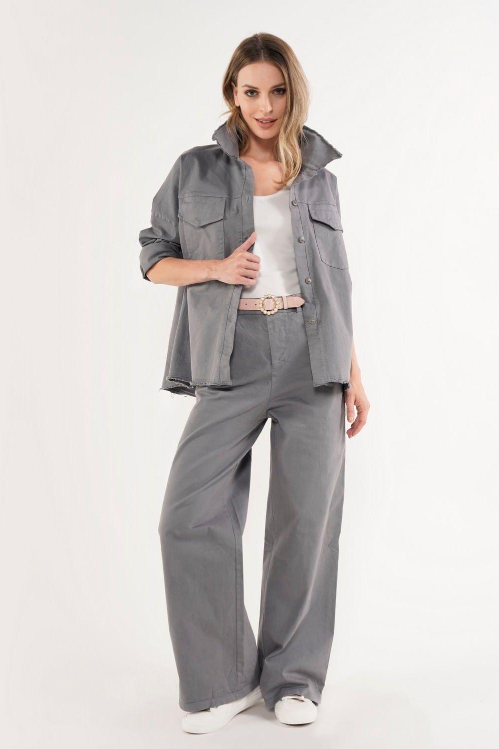 Pantalon Micha Gris Lineatre-2