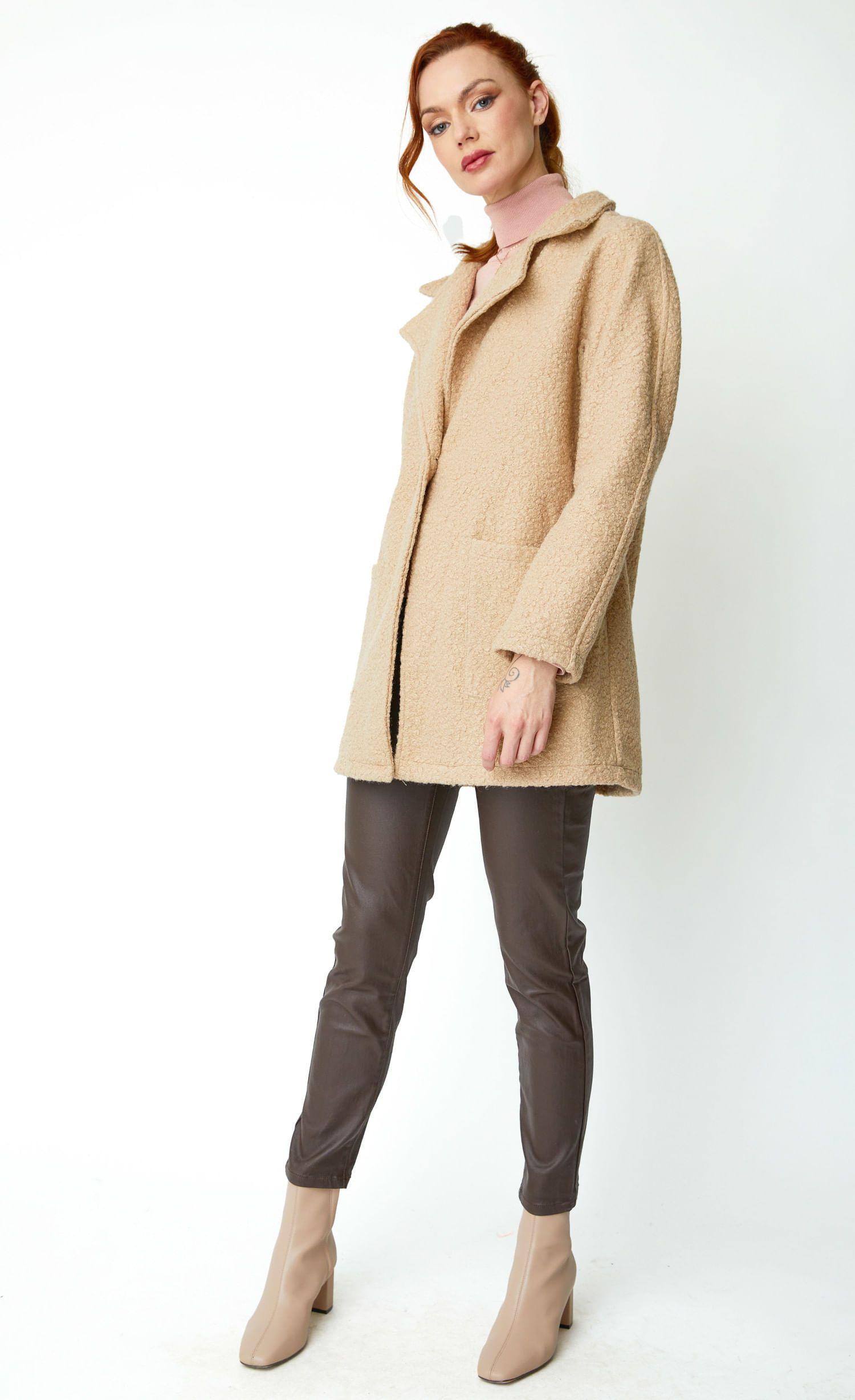 Chaqueta Renata Beige Lineatre-1