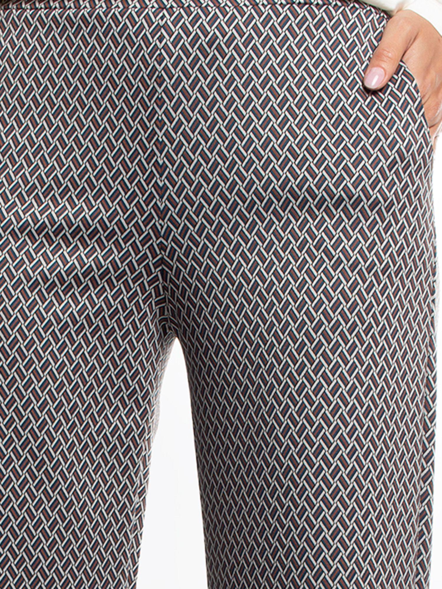 Pantalon marrone lineatre-2