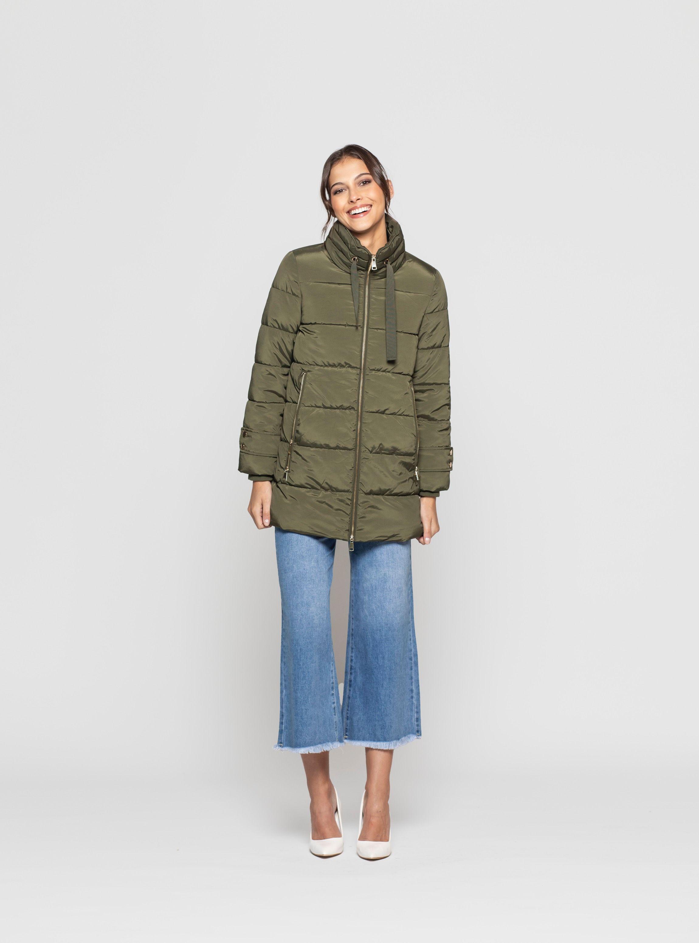 Parka Mujer Kaira Verde  Lineatre-1