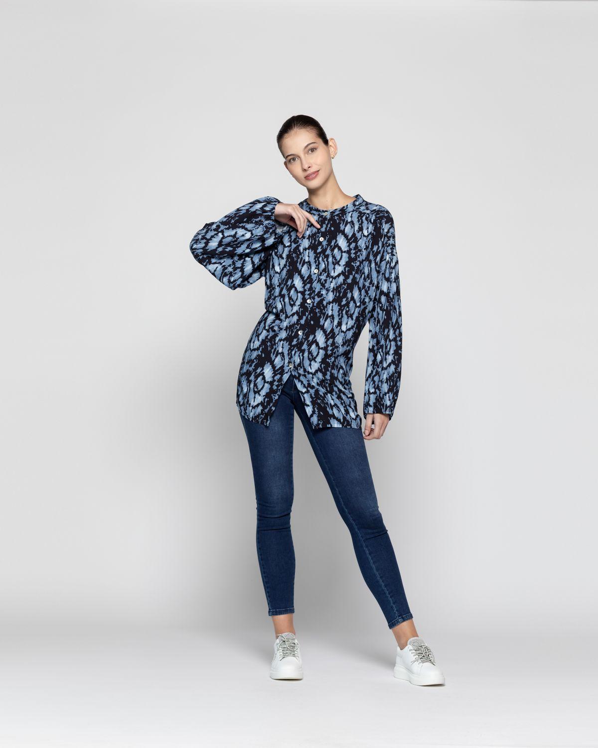 Bluson Mujer Amapola Azul Lineatre-0