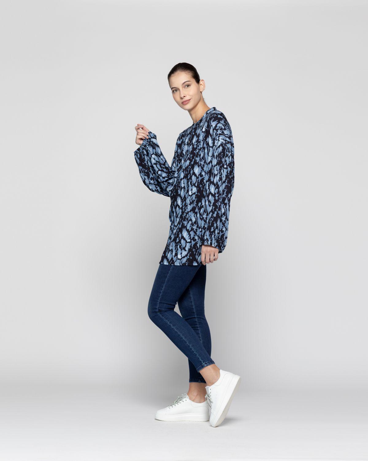 Bluson Mujer Amapola Azul Lineatre-1