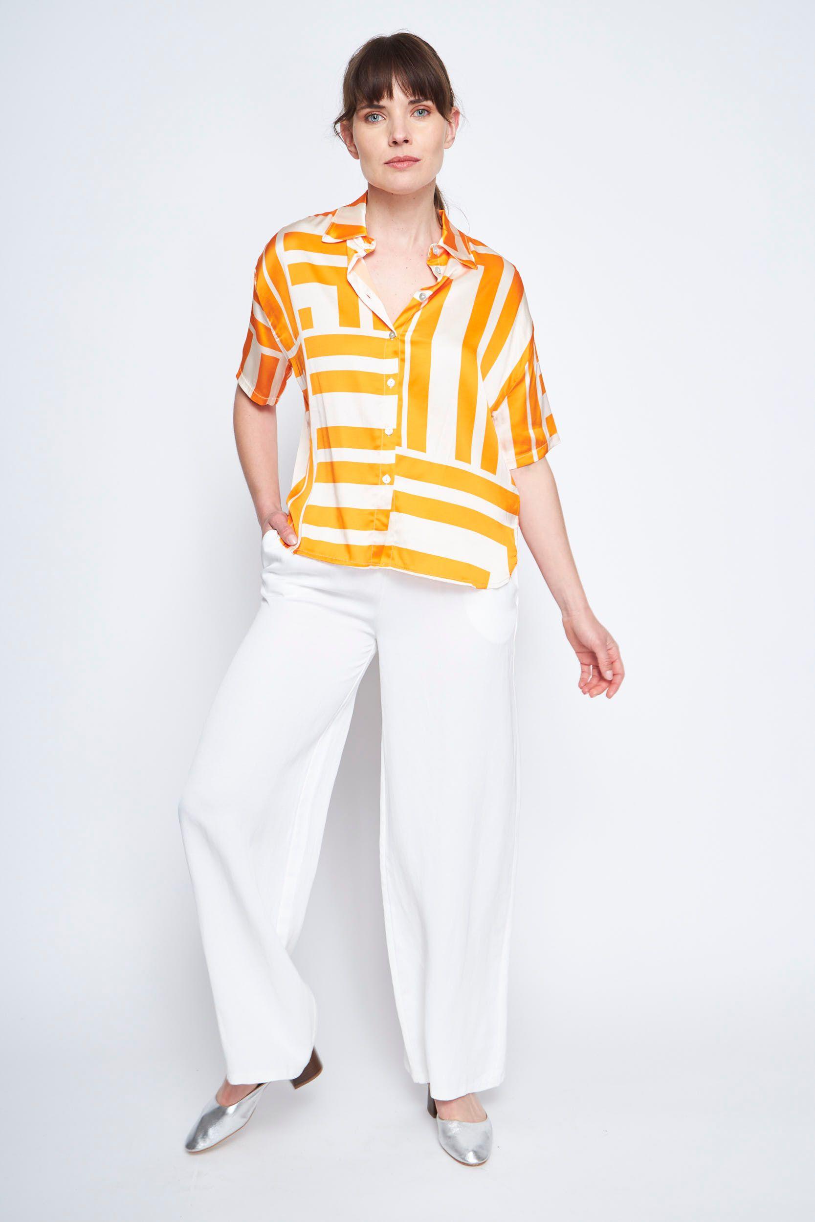 BLUSA CIRA NARANJO Lineatre-0