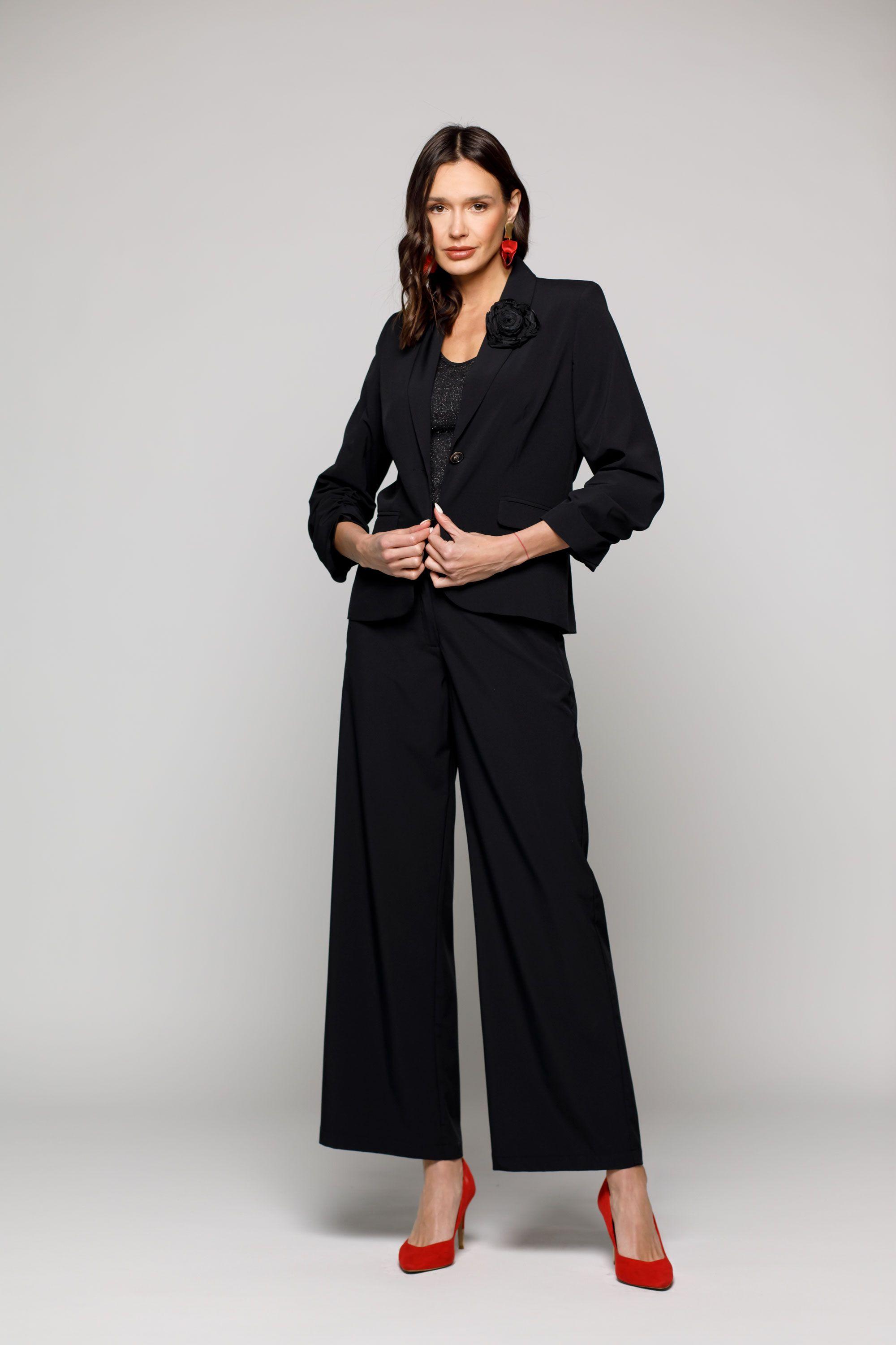CHAQUETA GLICINA NEGRO Ludovica-0