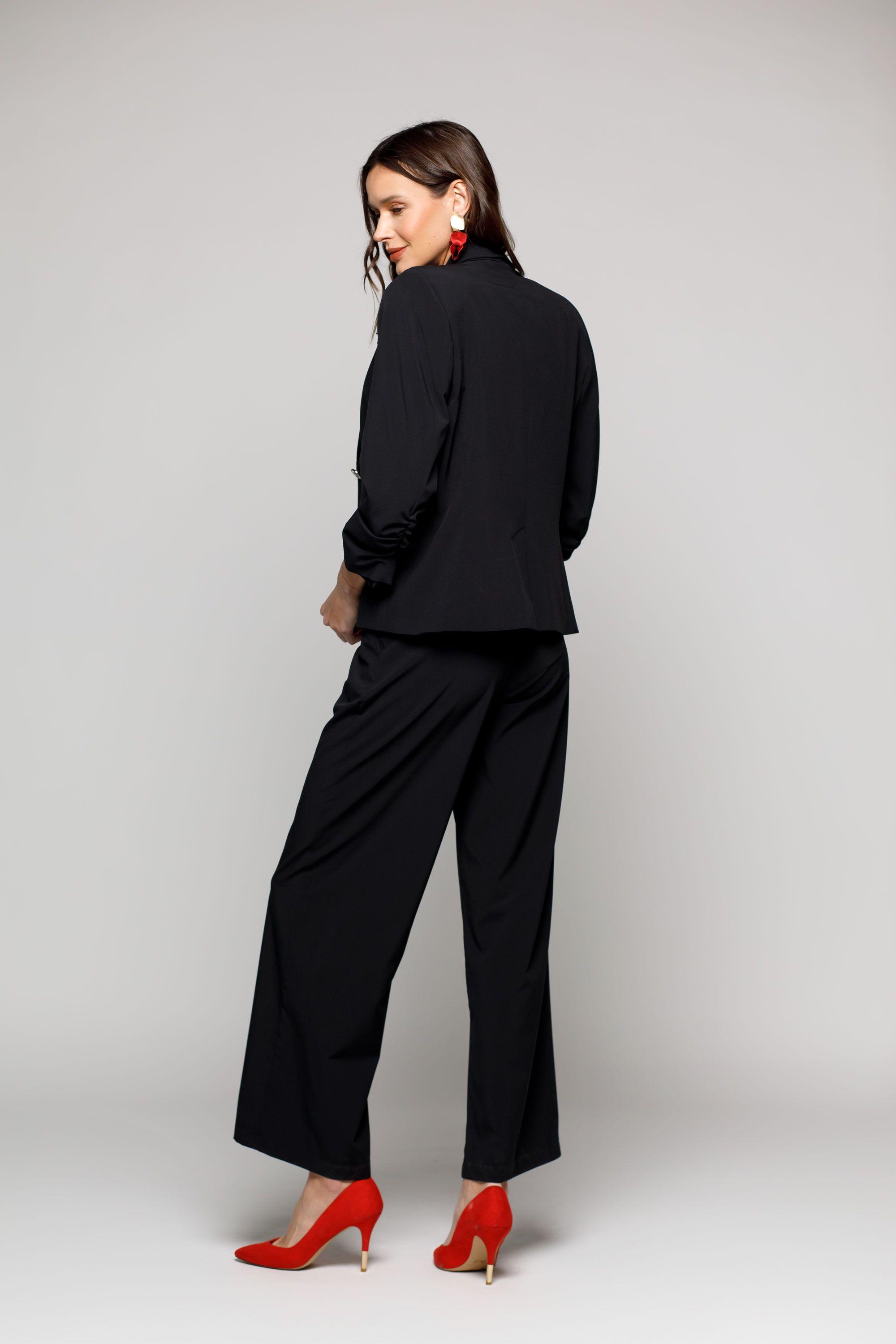 CHAQUETA GLICINA NEGRO Ludovica-1