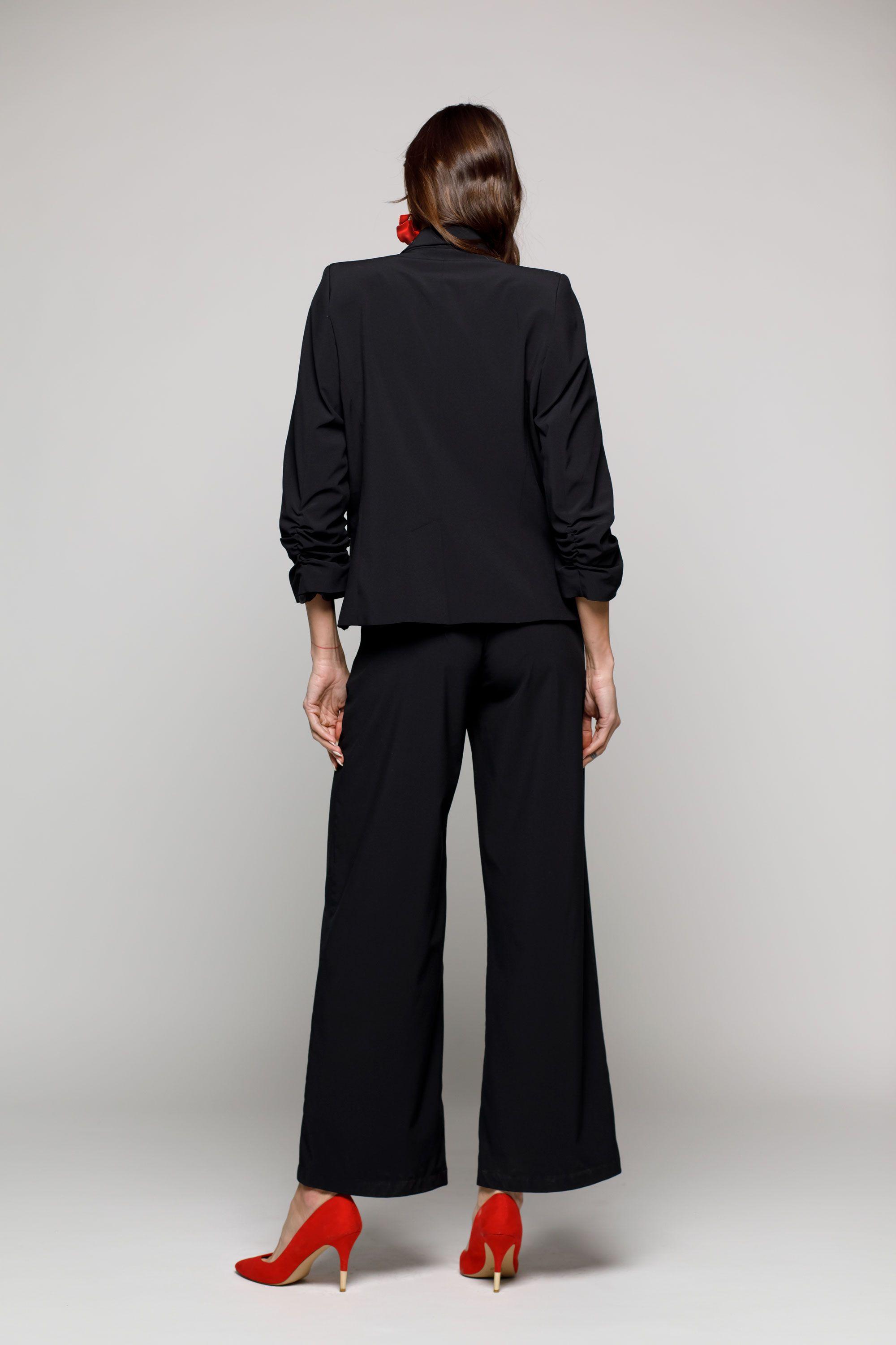 CHAQUETA GLICINA NEGRO Ludovica-2
