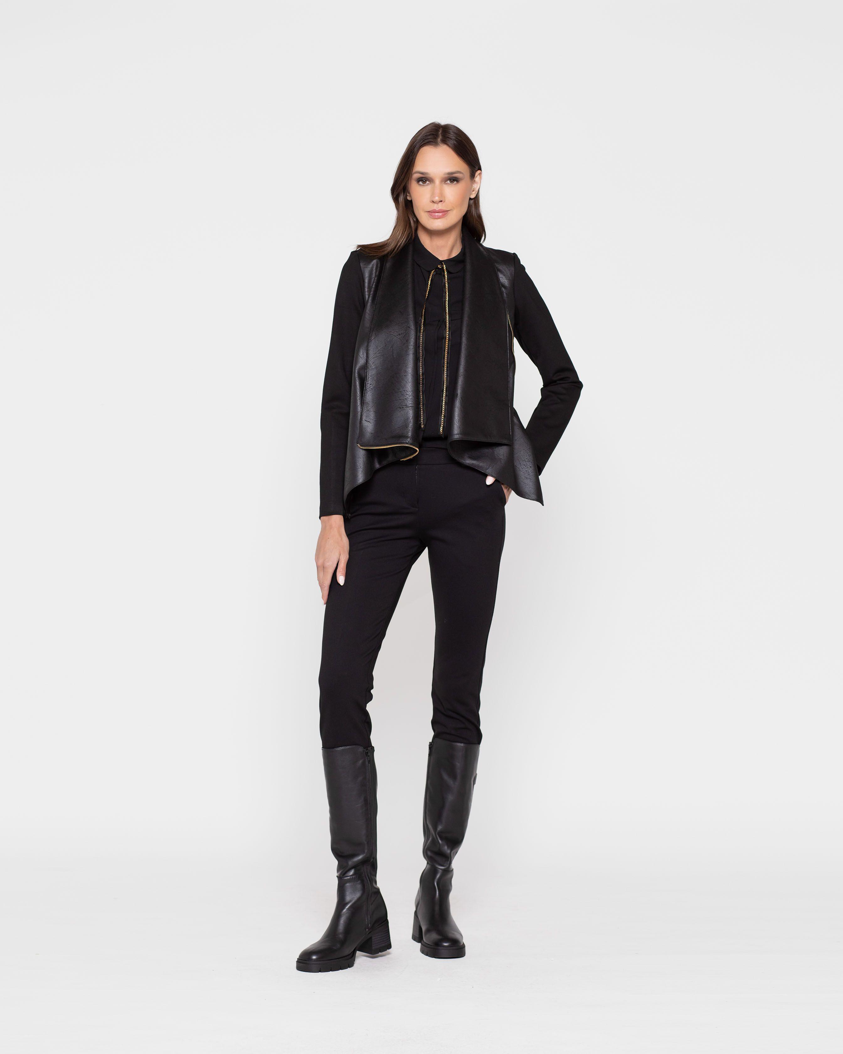 Chaqueta Mujer Verbena Negro Ludovica-0