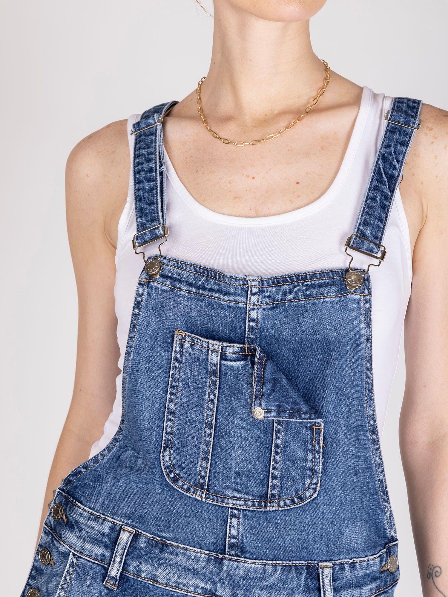 Jardinera denim azul lineatre-2