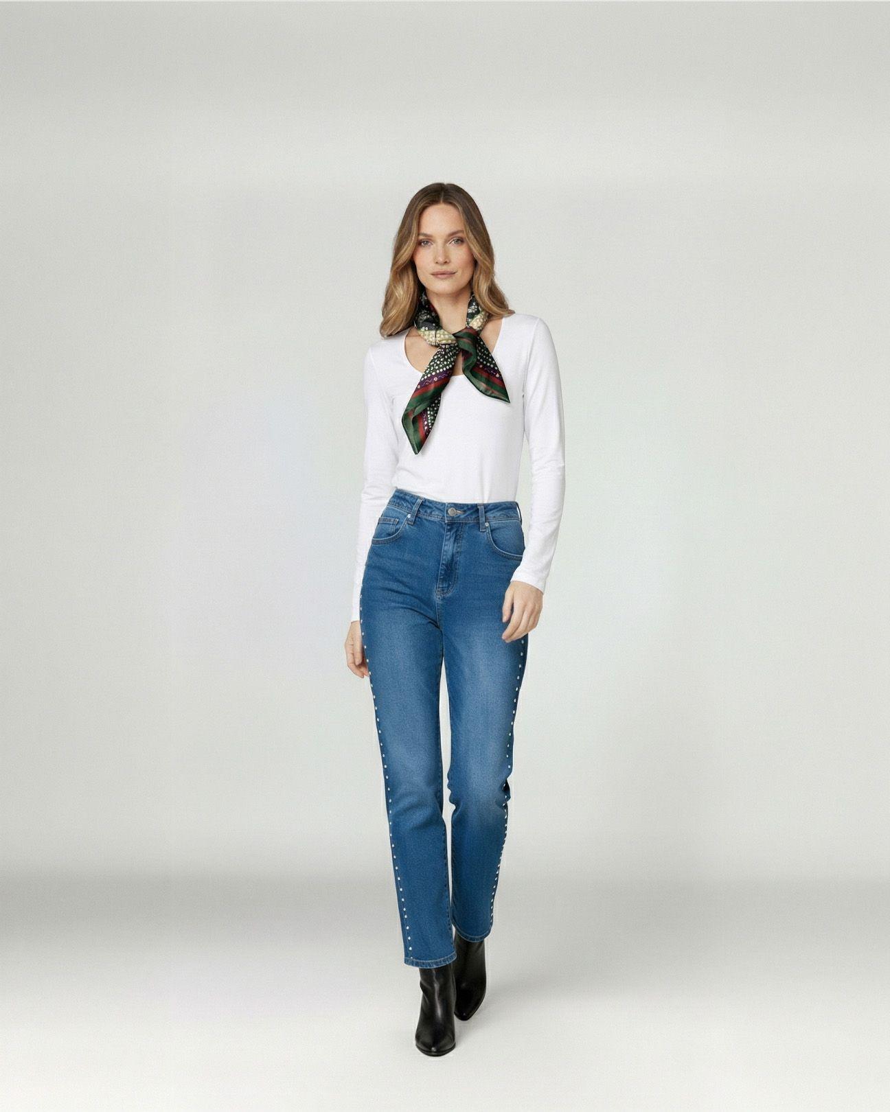 Pañuelo Mujer Rocío Oliva Lineatre-3