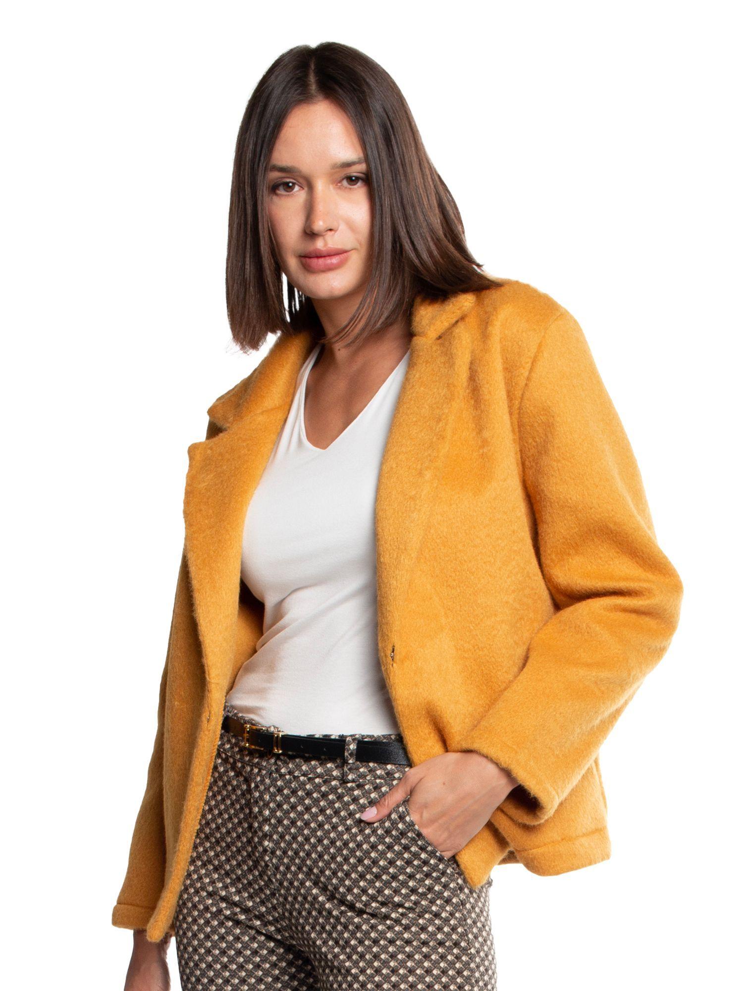 Chaqueta Mostaza Lineatre-0