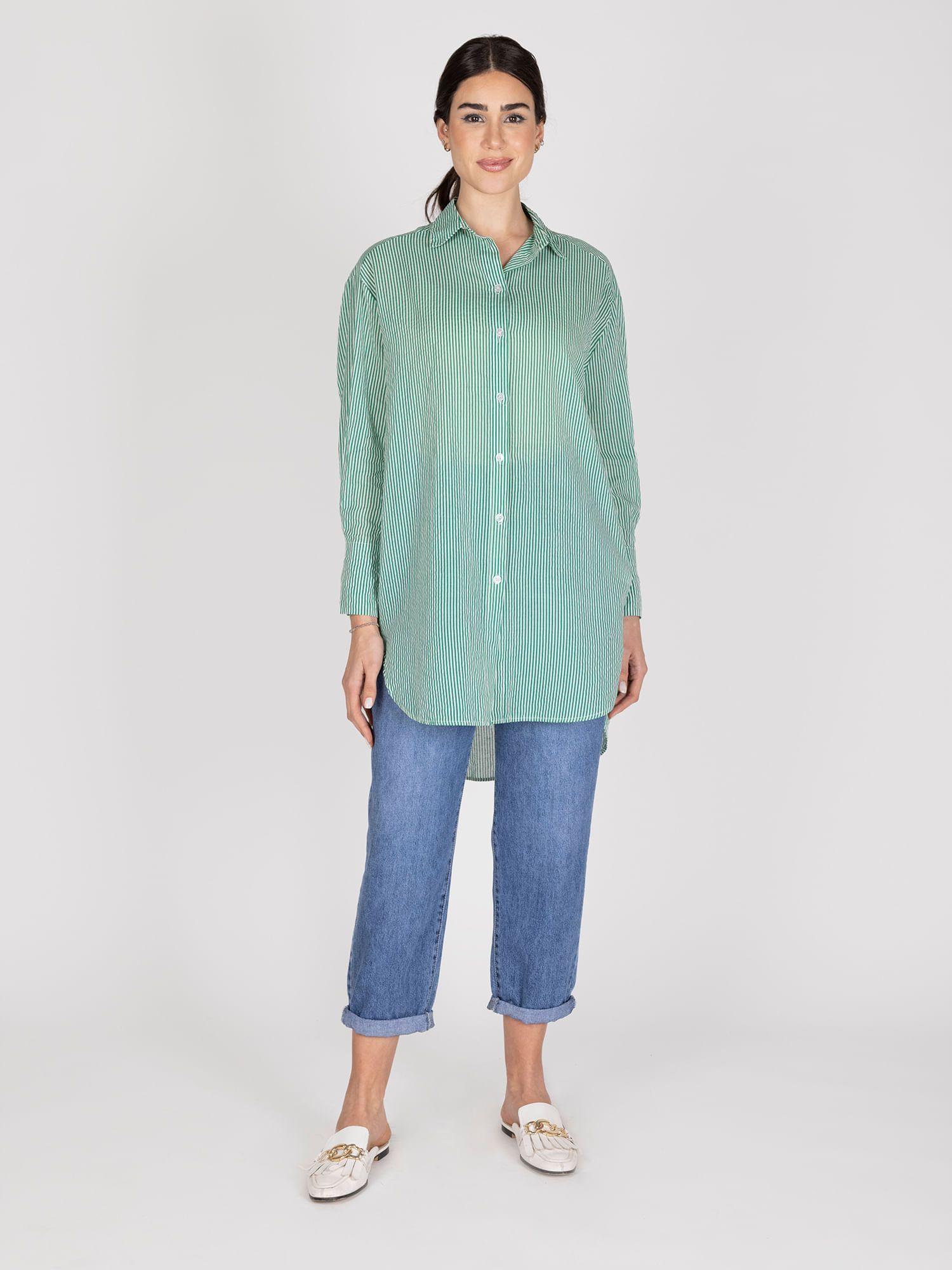 Bluson Verde Lineatre-3