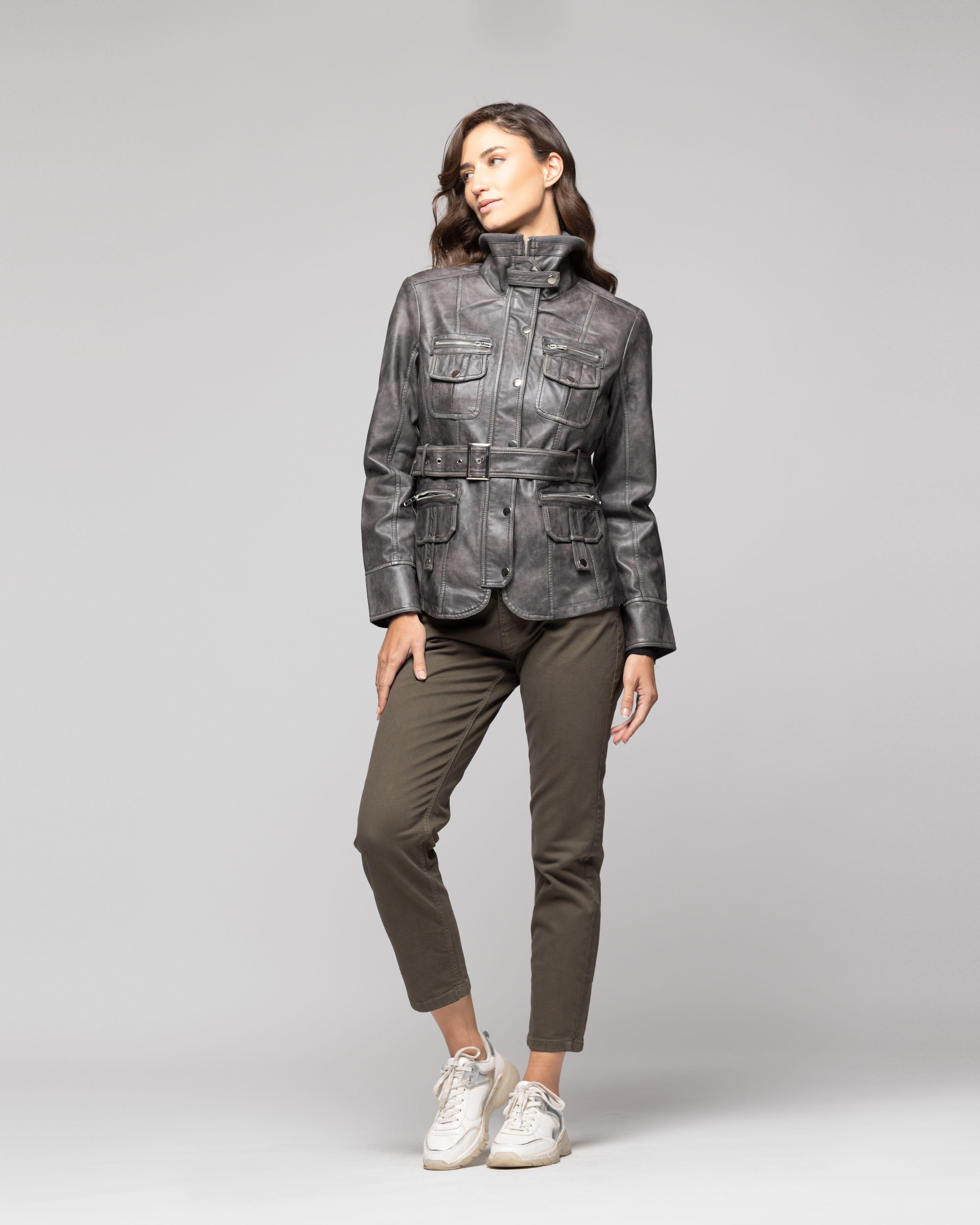 Chaqueta Mujer Chiara Negro Lineatre-0