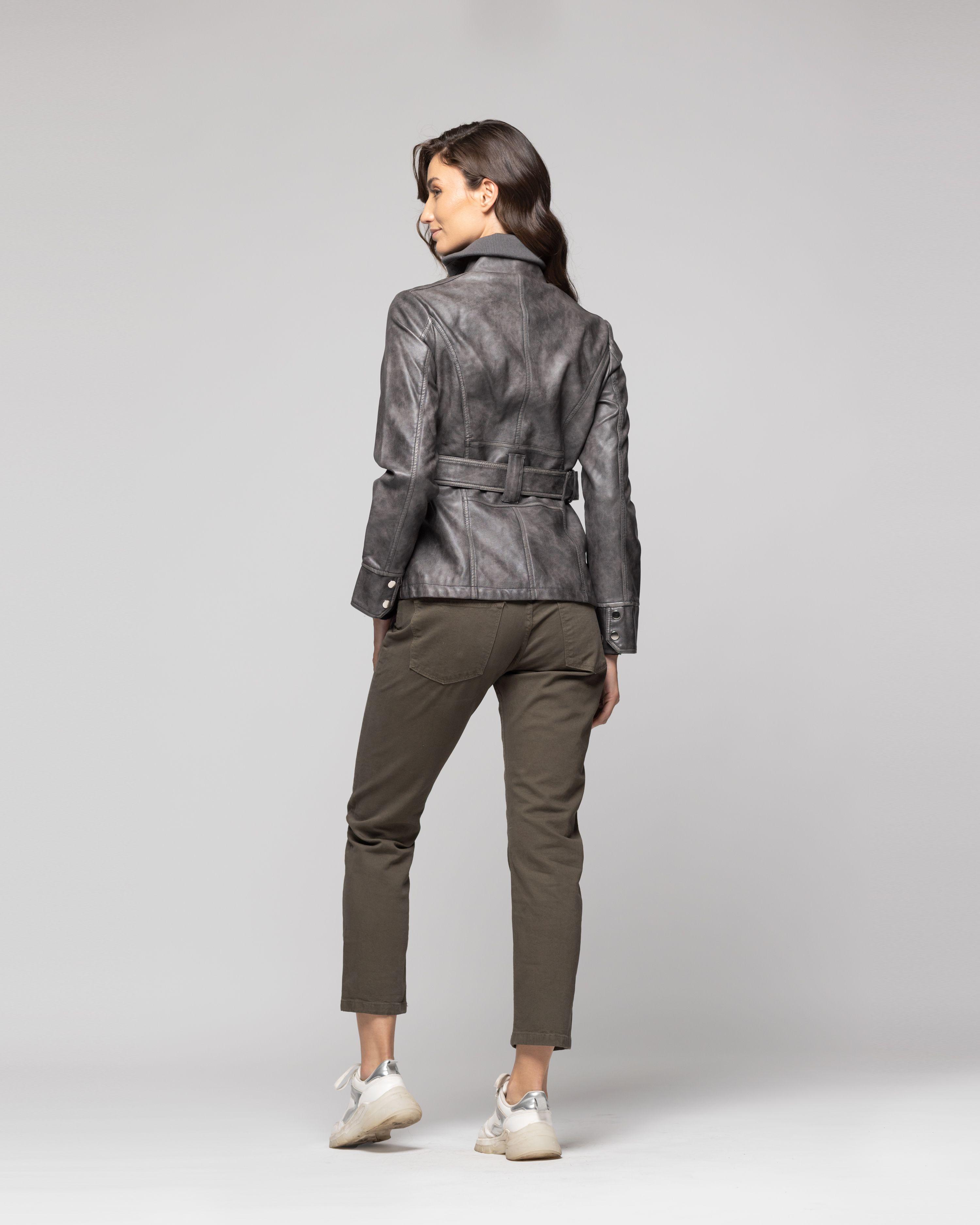 Chaqueta Mujer Chiara Negro Lineatre-2