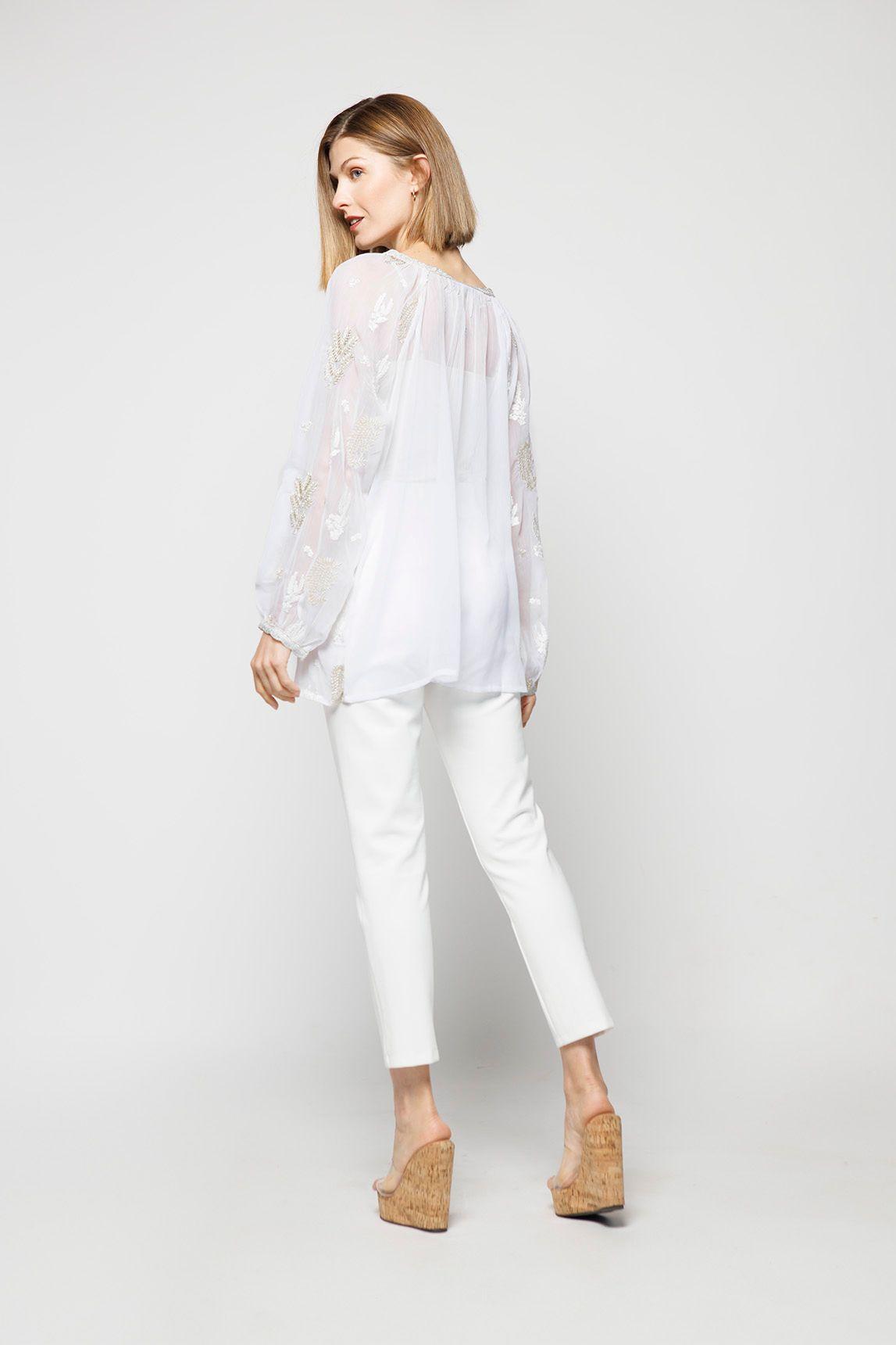 BLUSA VIOLETA BLANCO Ludovica-2