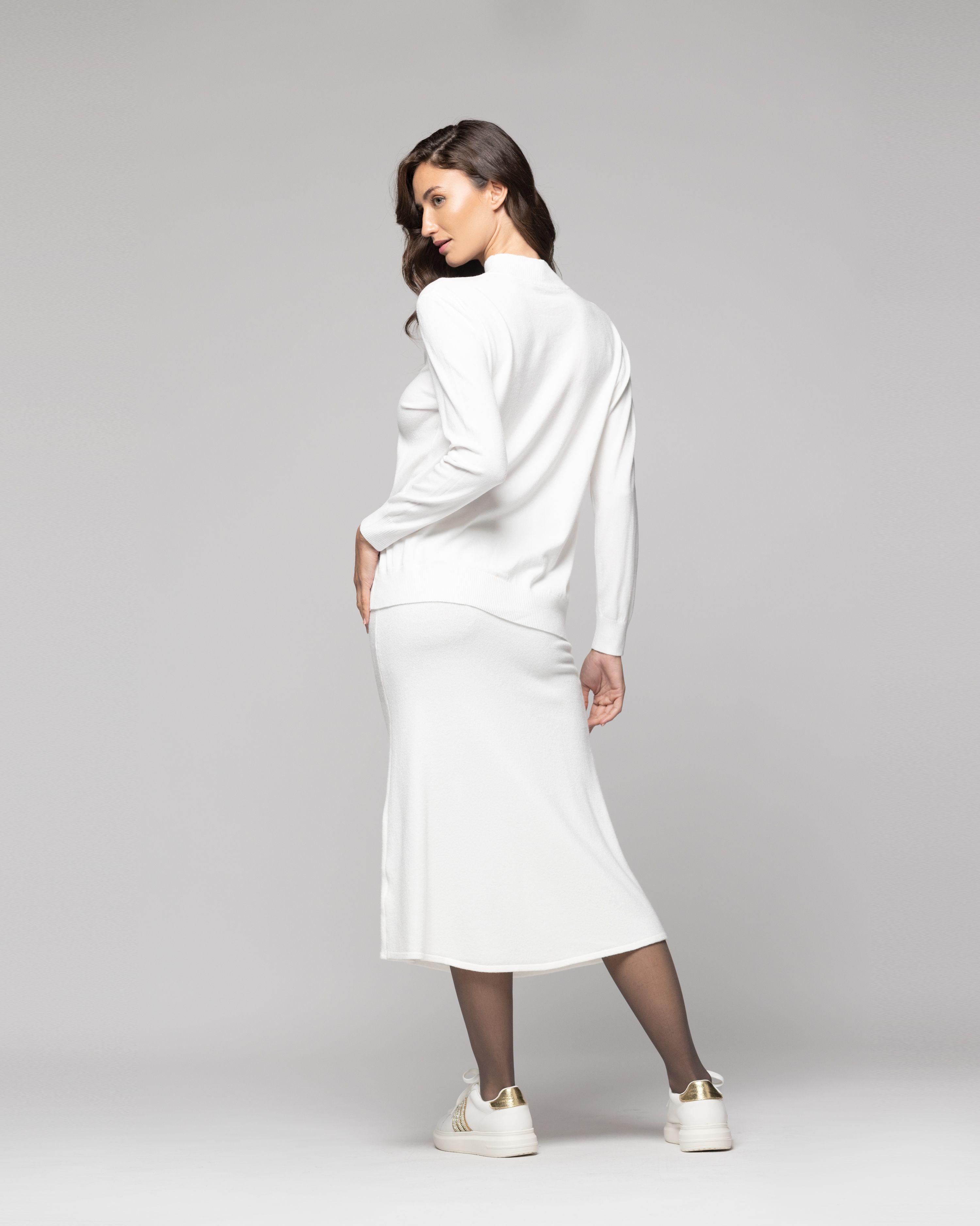 Sweater Mujer Nube Blanco Lineatre-2