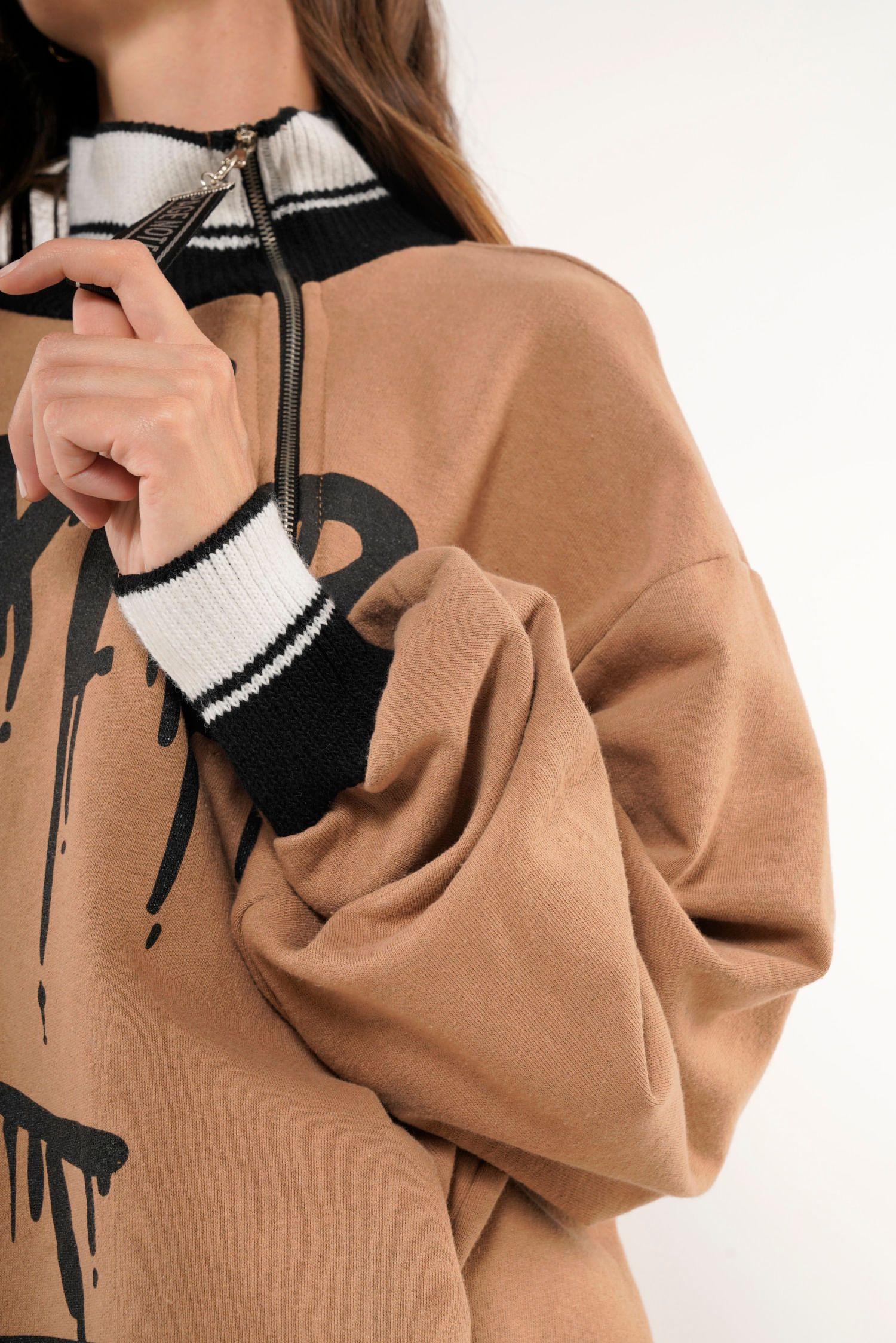 Poleron Graziella Fango Lineatre-0