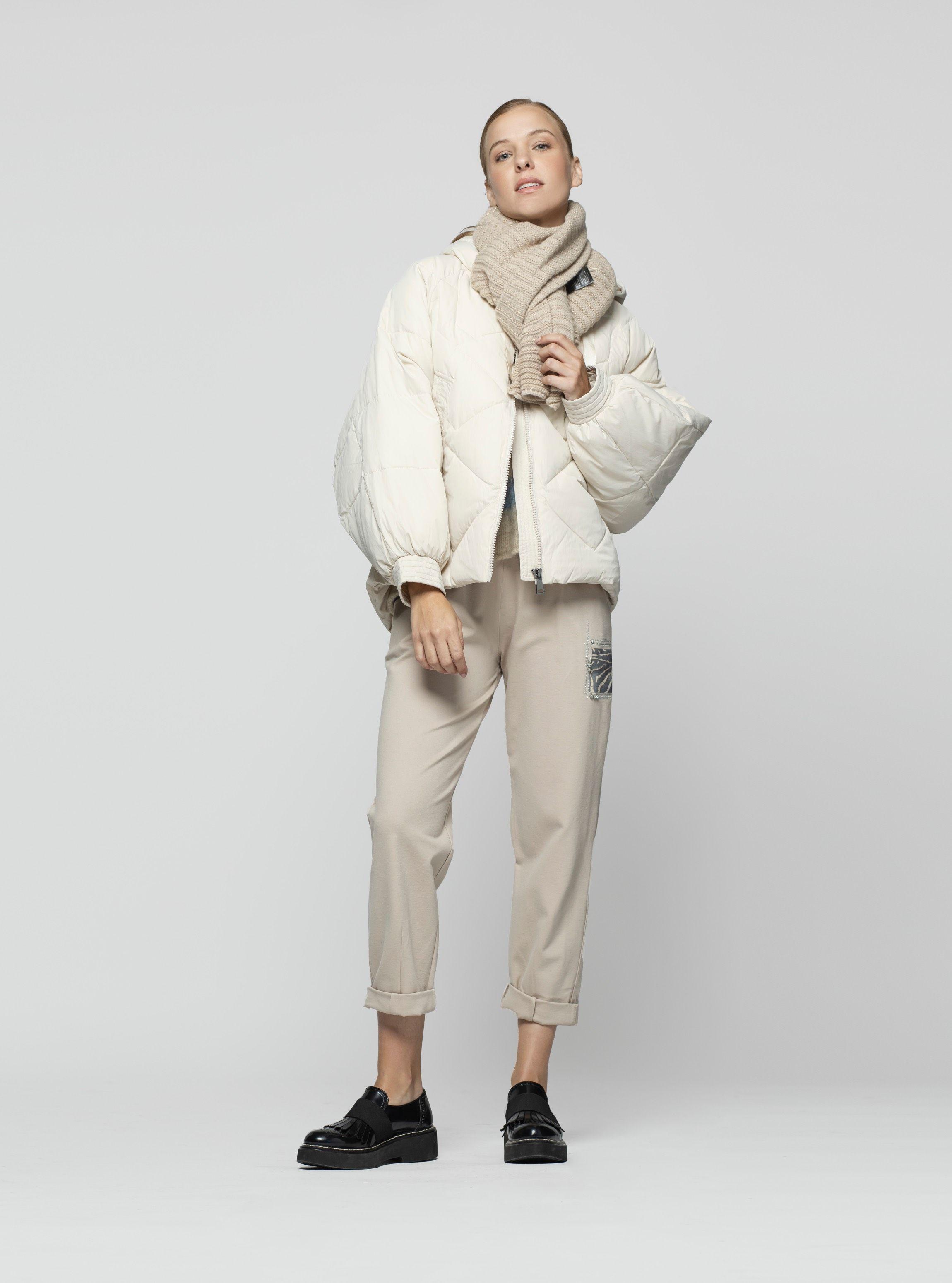 Echarpe Mujer Elva Beige Lineatre-0