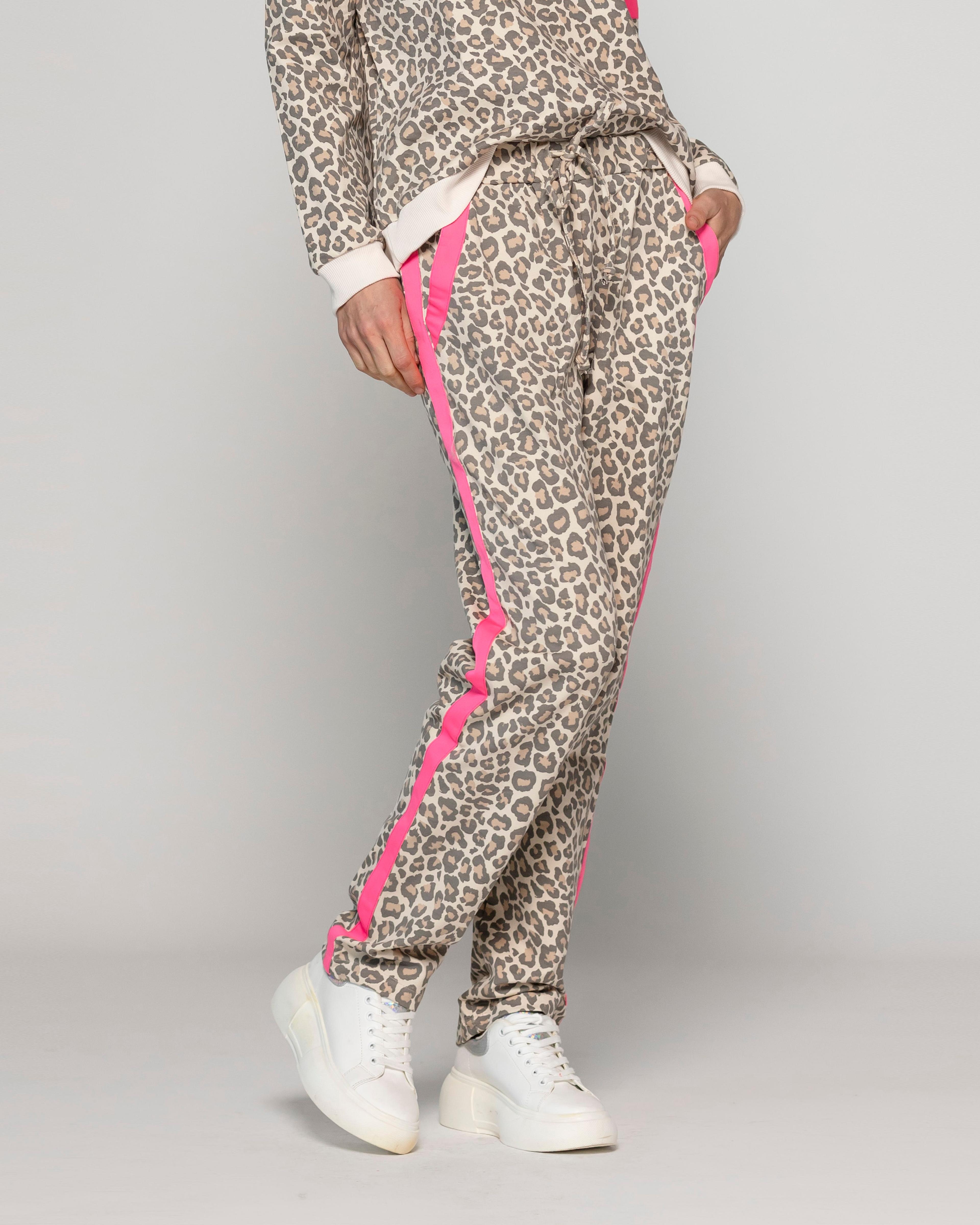 Pantalón Mujer Olimpia Animal Print Leopardo Lineatre-1