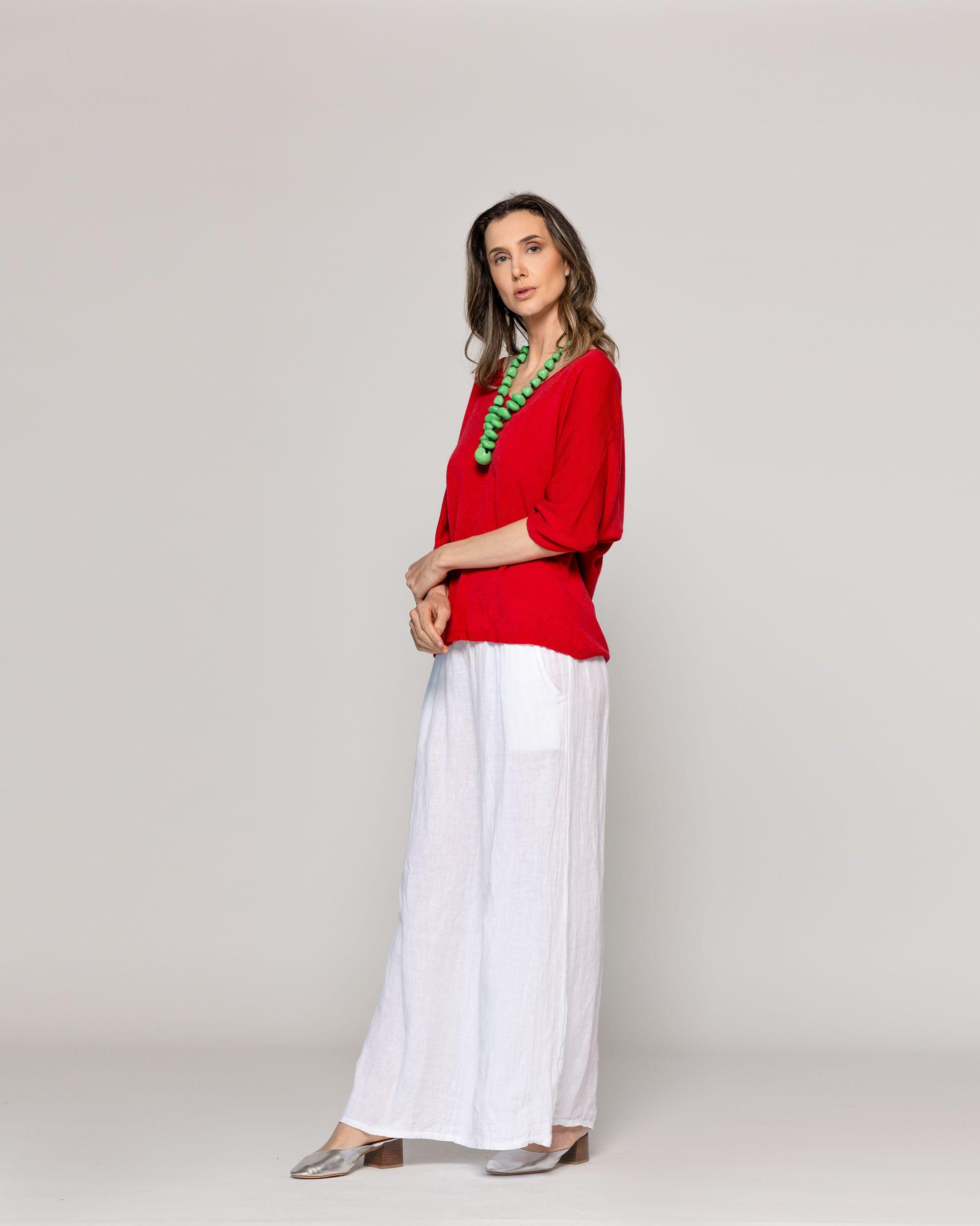 Collar Mujer Cuentas Grandes Verde Lieneatre-2