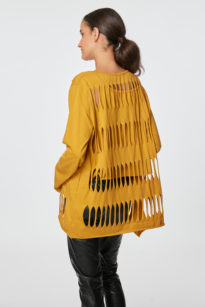 Polera Ana Mostaza-3
