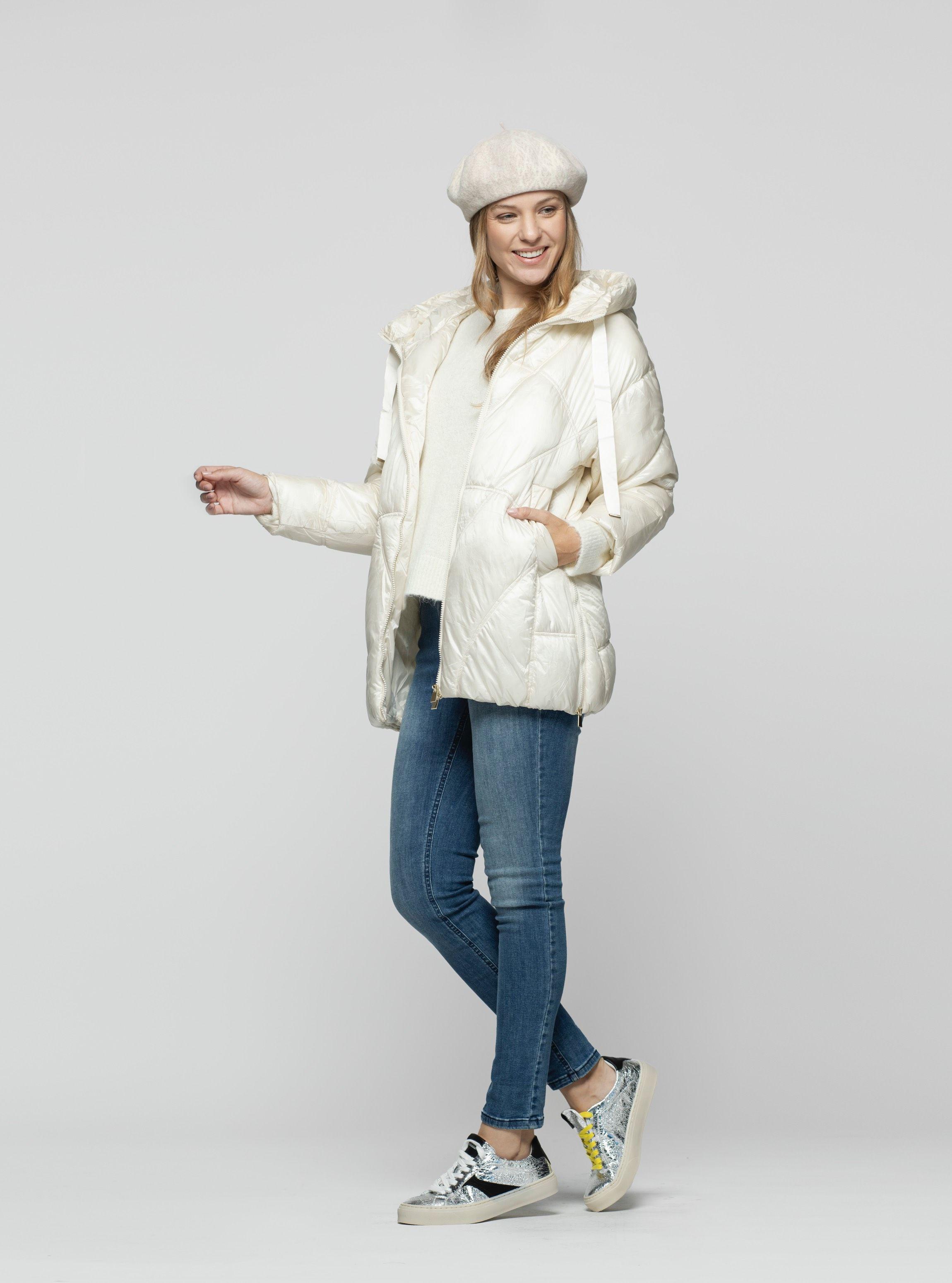 Parka Mujer Telia Blanco Lineatre-0