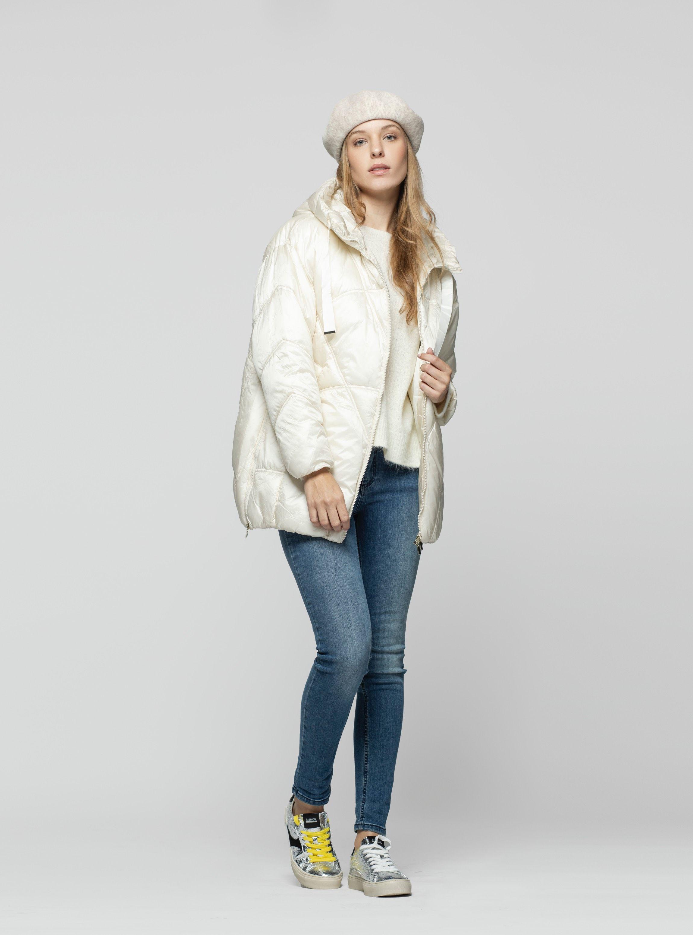Parka Mujer Telia Blanco Lineatre-2