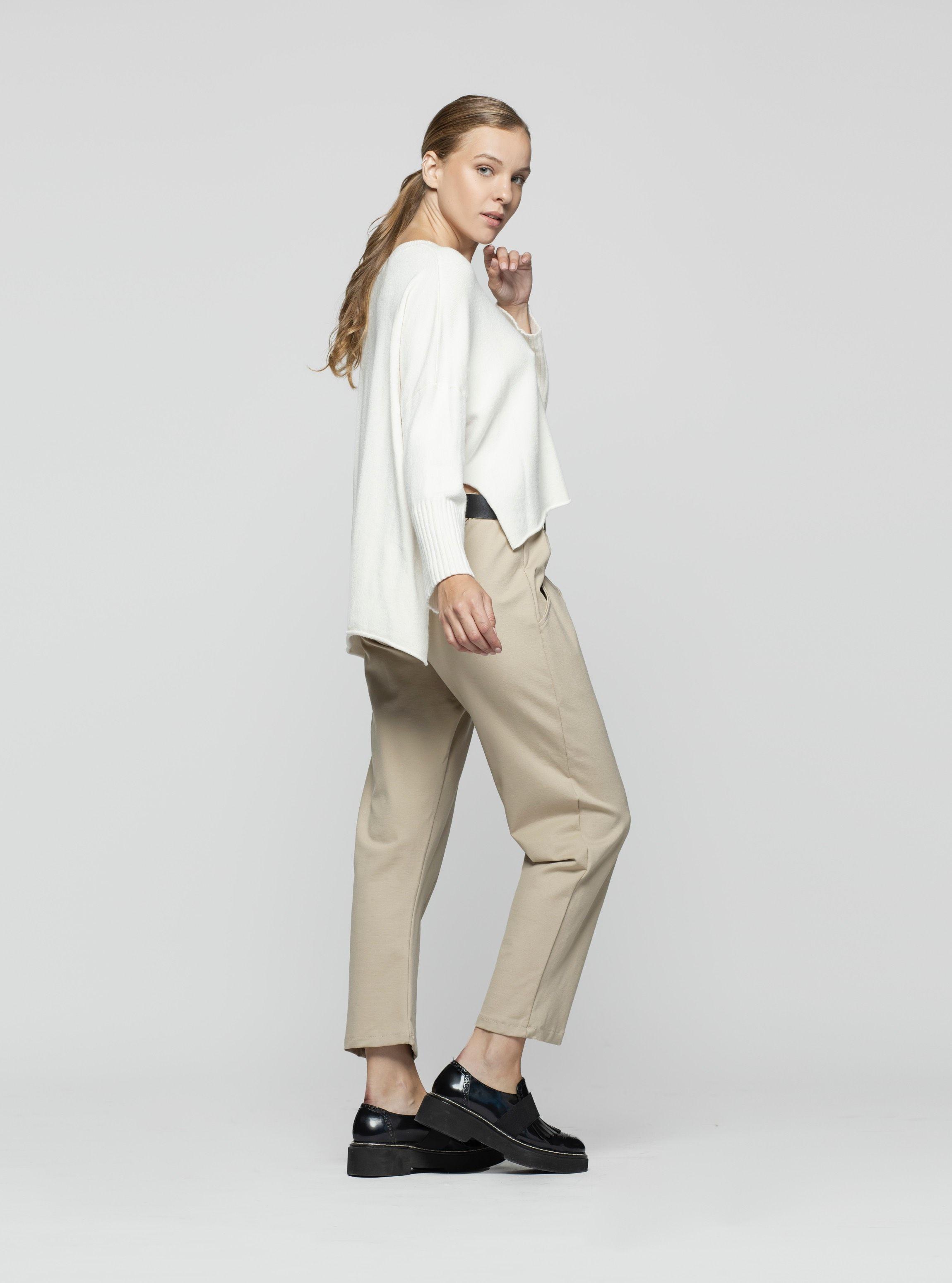 Sweater Mujer Sigrid Blanco Lineatre-1