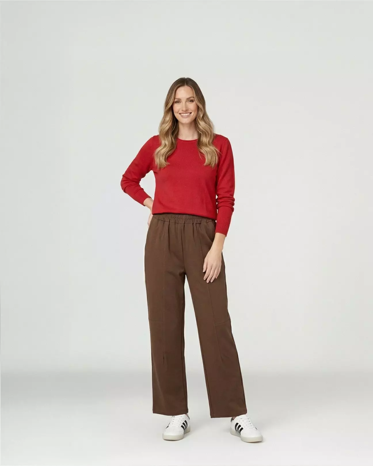 Pantalón Mujer Beatriz Gris Lineatre-3