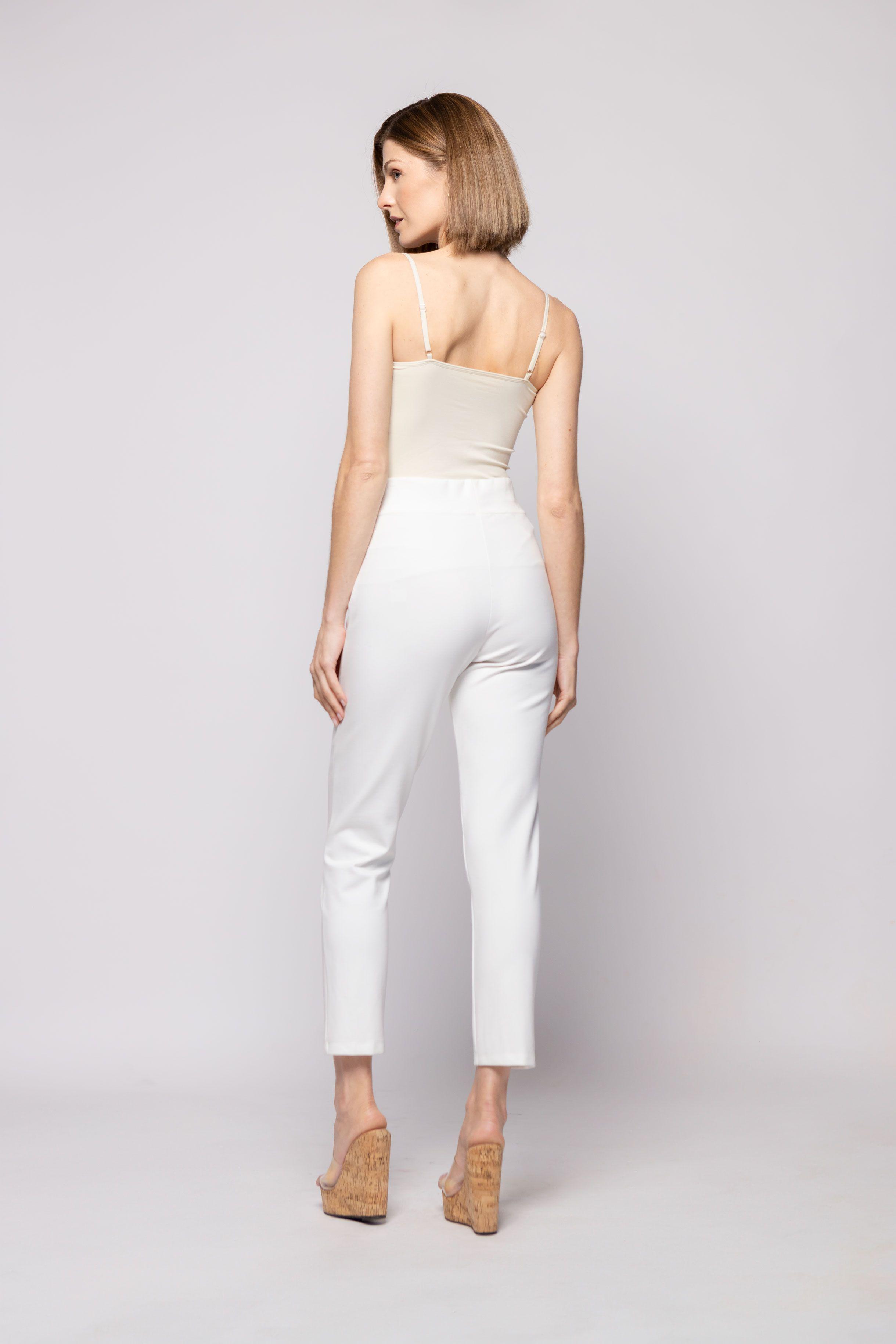 PANTALON VIOLA BLANCO Ludovica-2