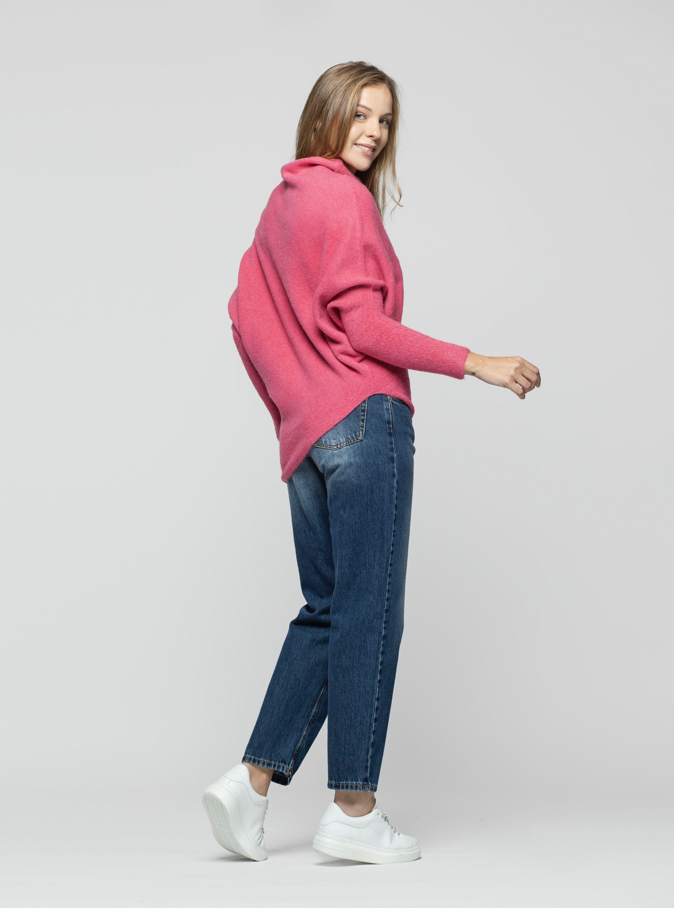 Sweater Mujer Maelys Rosado Lineatre-2