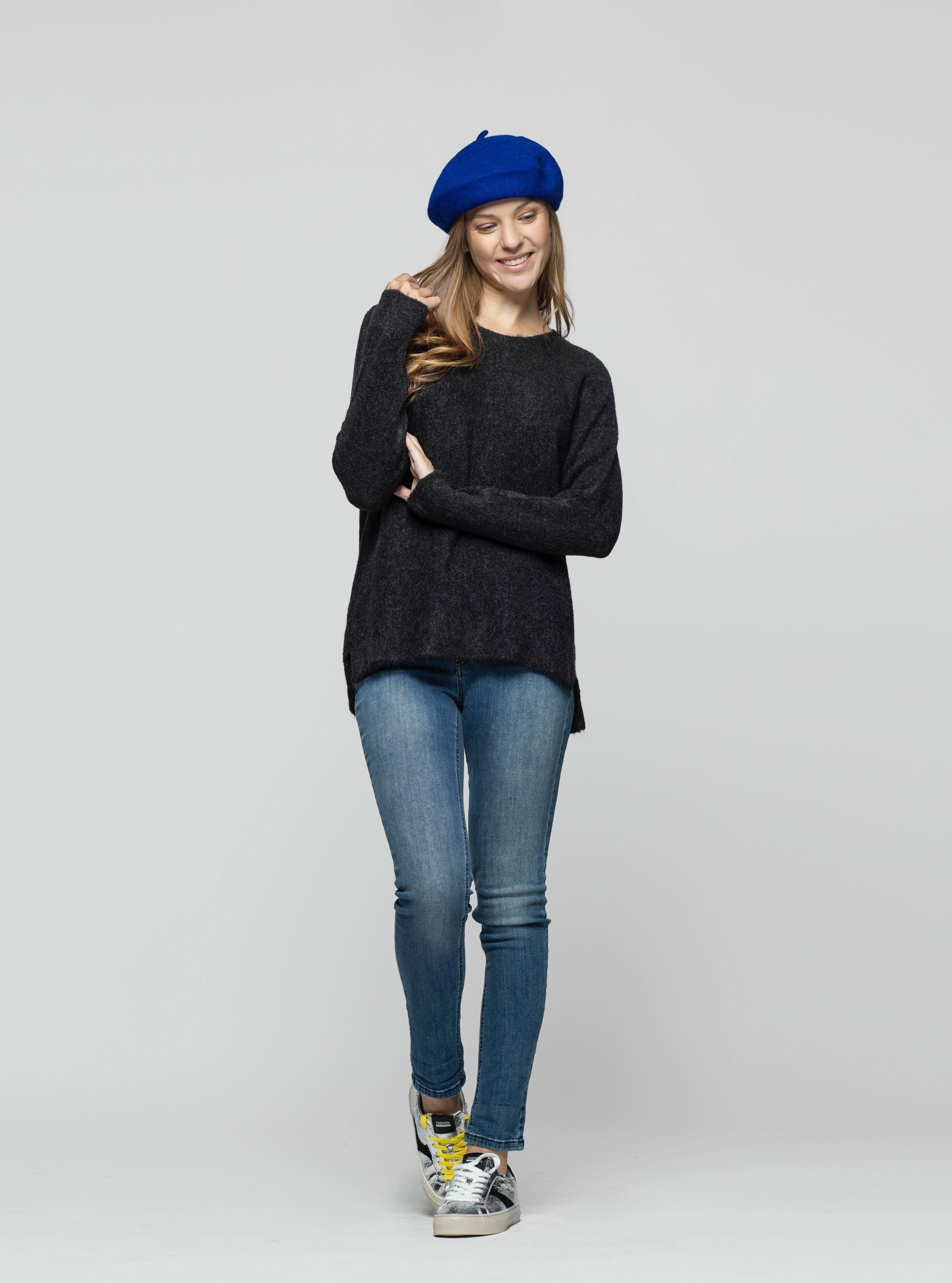 Boina Mujer Sariel Azul Lineatre-2