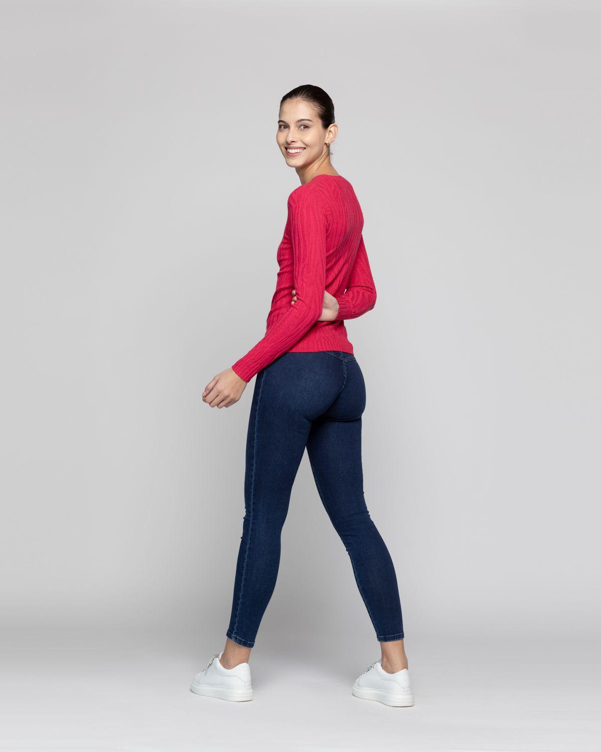 Sweater Mujer Noemi Fucsia Lineatre-2