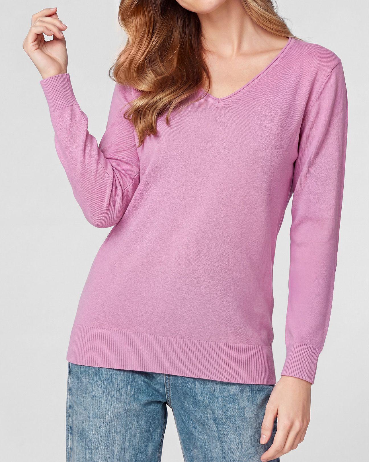 Sweater Mujer Amanda Rosado Lineatré-2