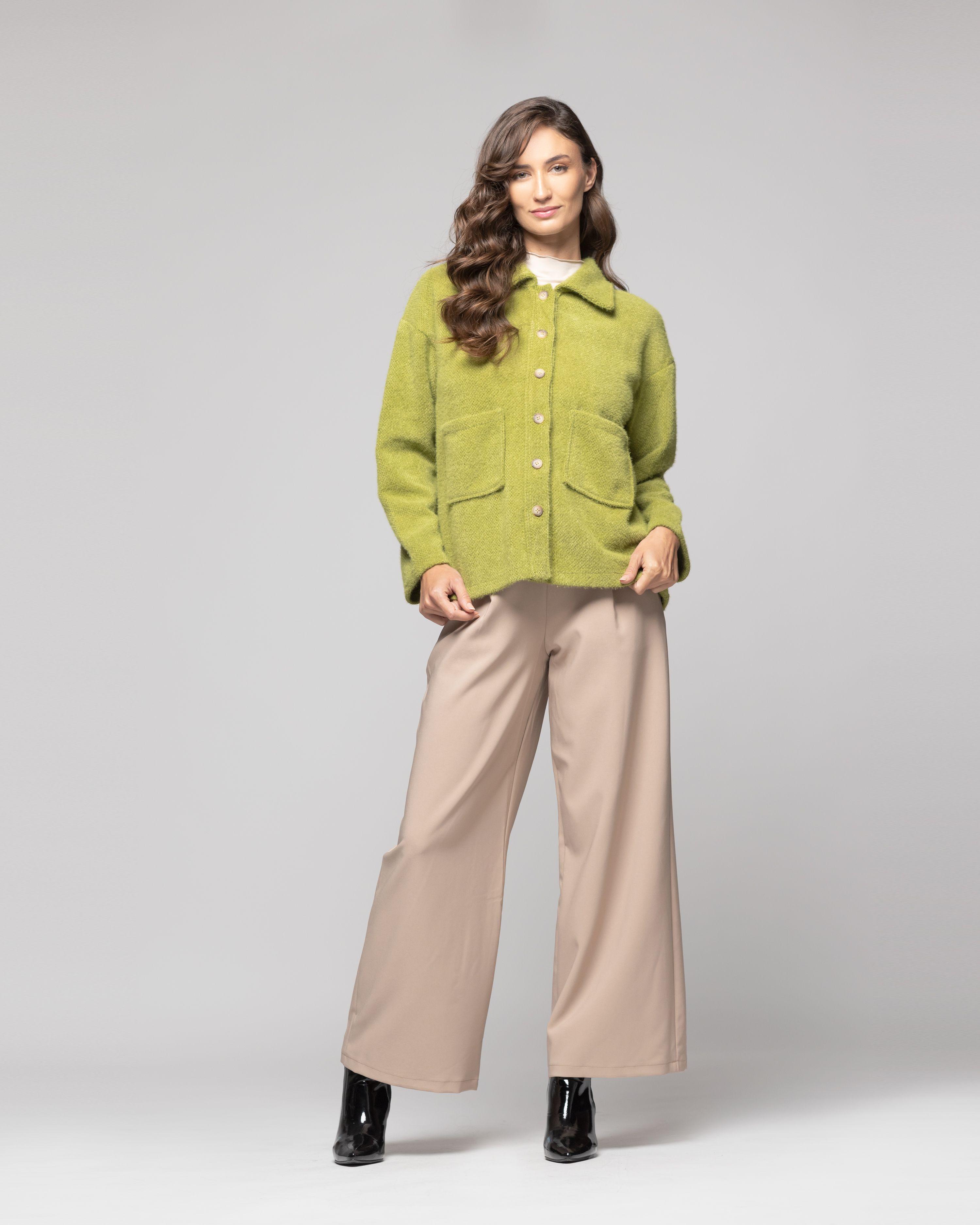 Chaqueta Mujer Leire Verde Lineatre-0