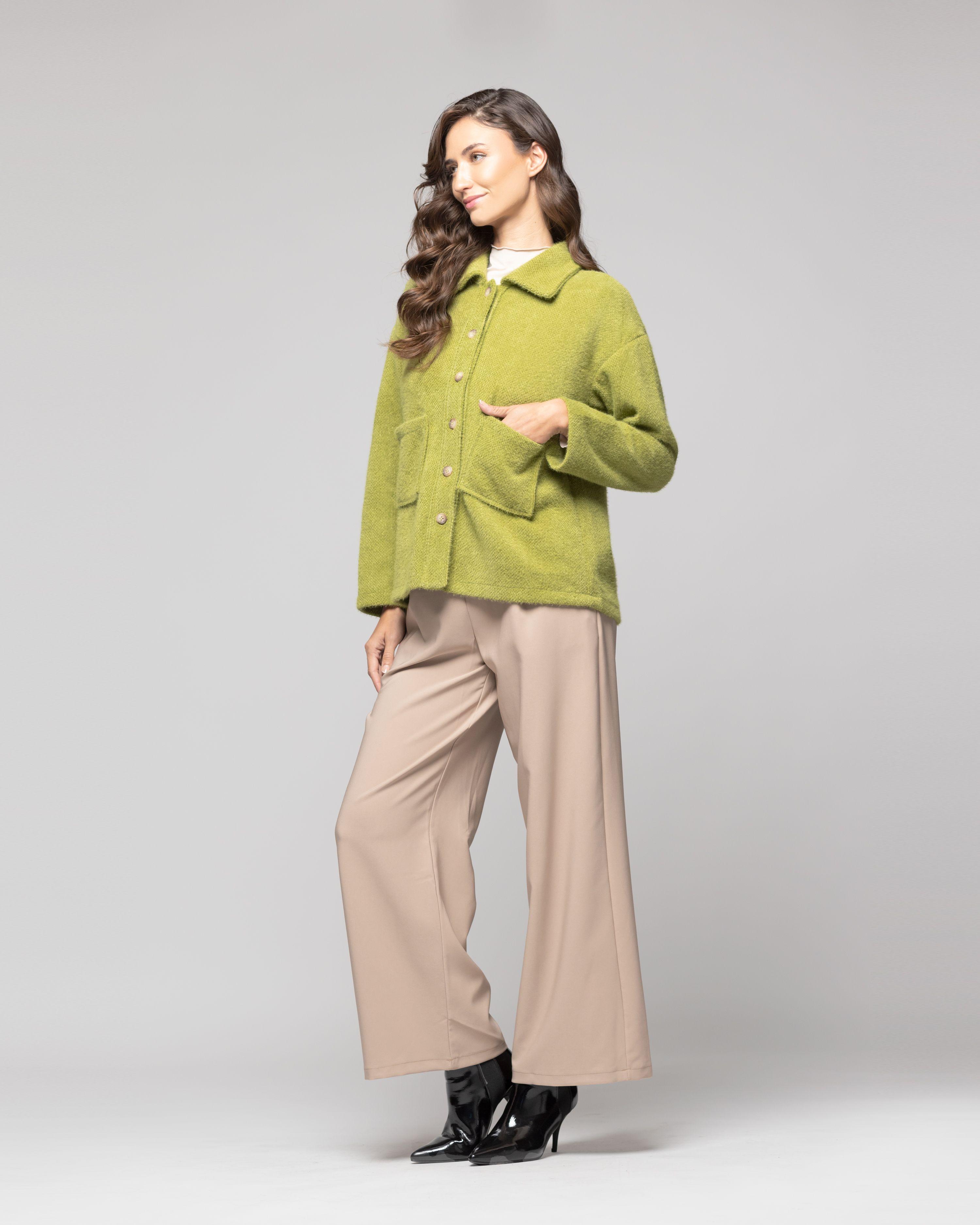 Chaqueta Mujer Leire Verde Lineatre-1