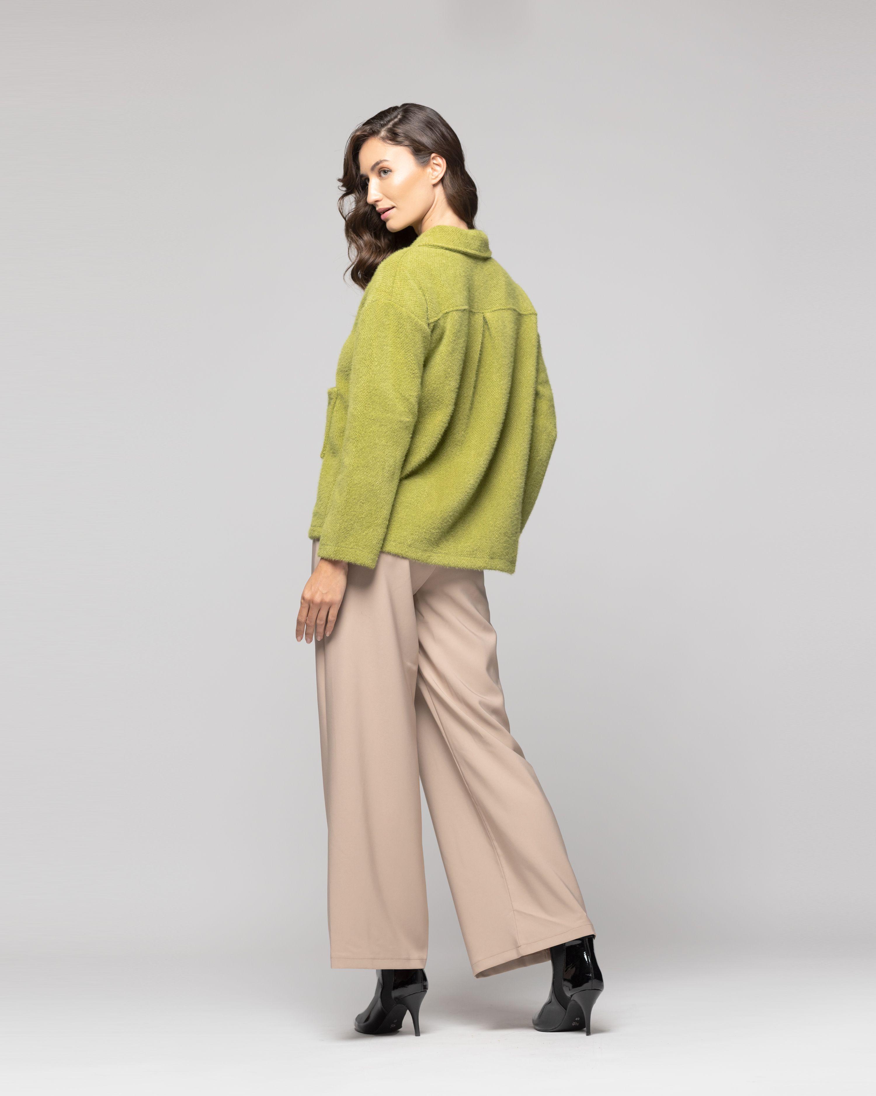 Chaqueta Mujer Leire Verde Lineatre-2