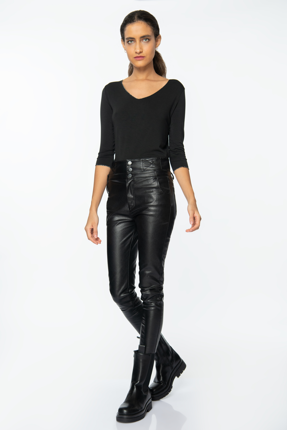 Pantalon Ena Negro-0