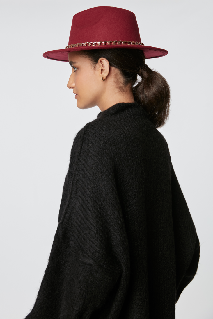 Sombrero Faye Rojo-3