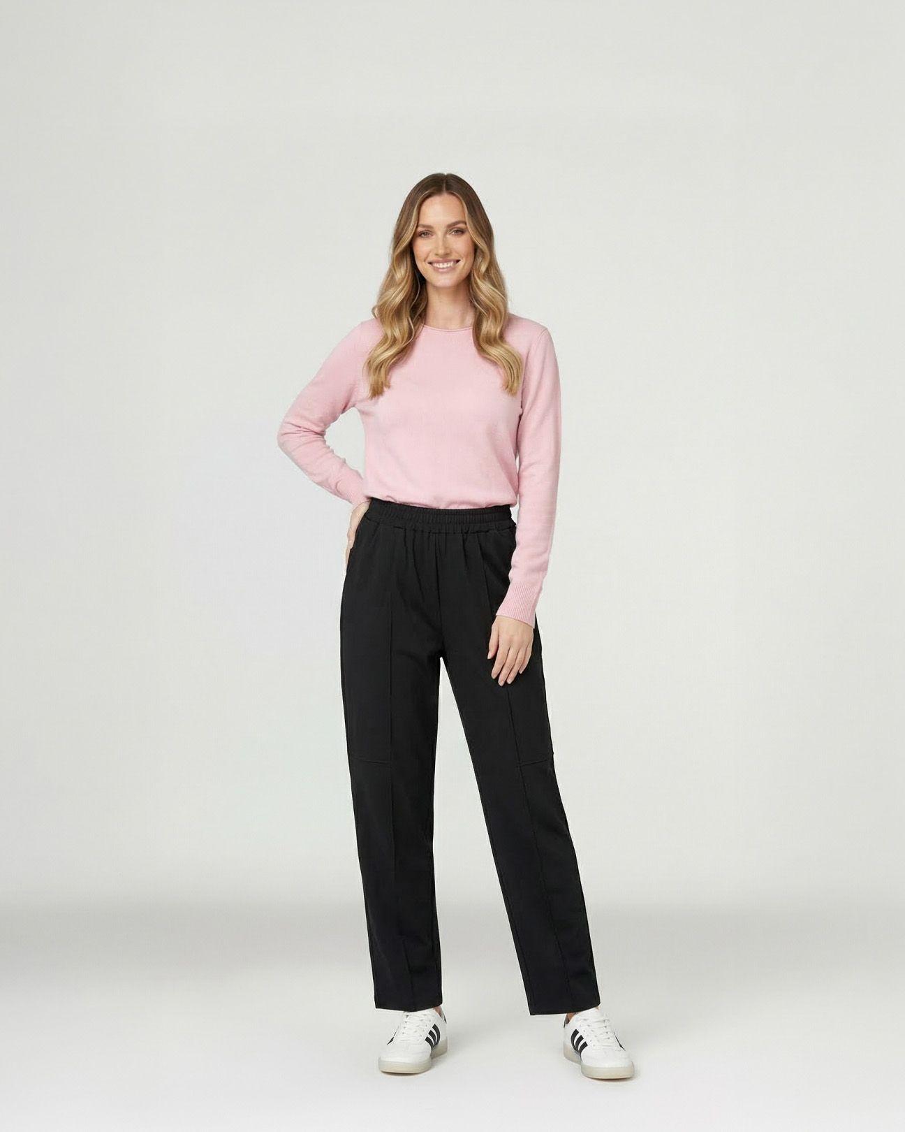 Pantalón Mujer Beatriz Negro Lineatre-3