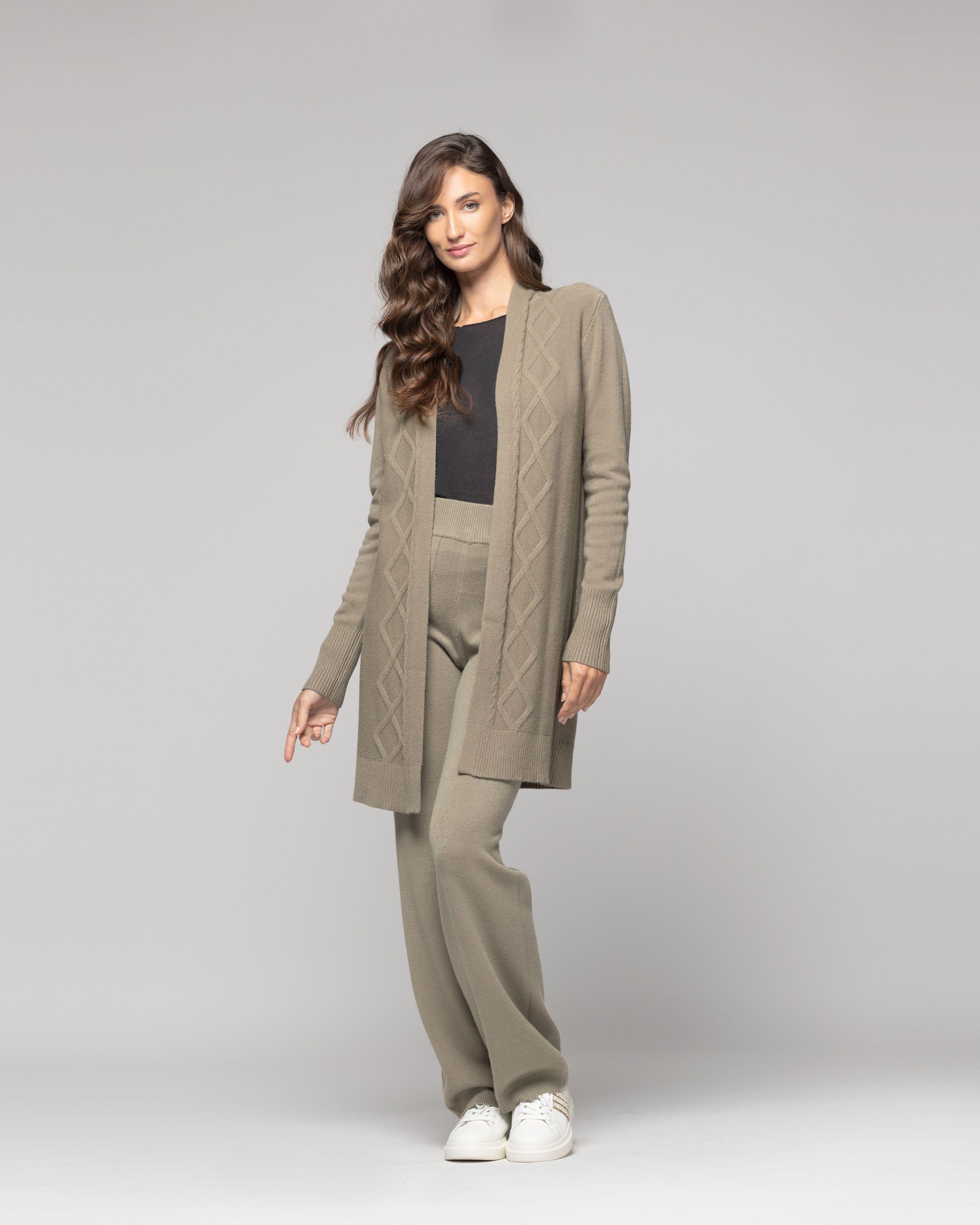 Sweater Mujer Giselle Café Lineatre-0
