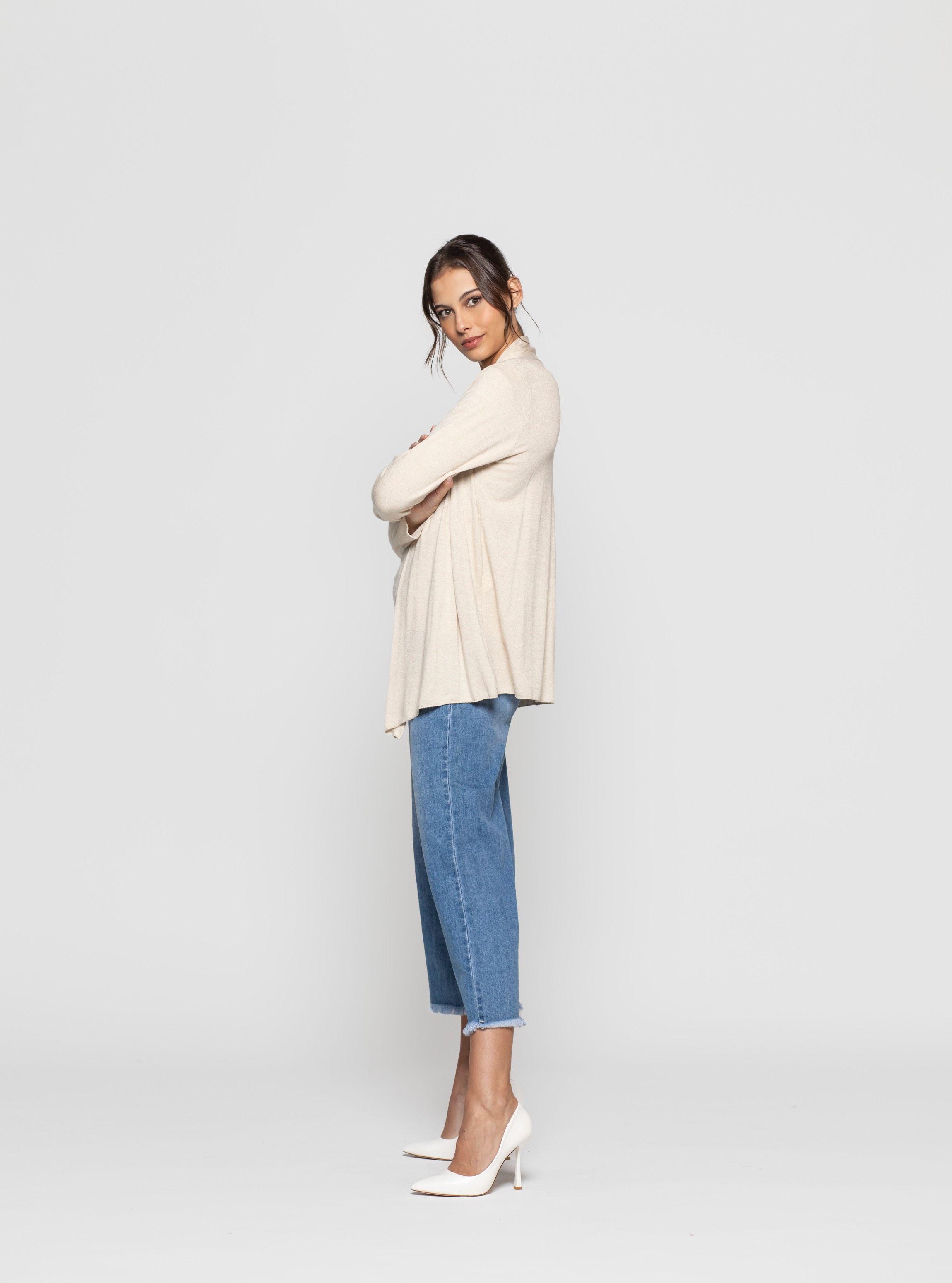 Tapado Mujer Kaelis Beige  Lineatre-2