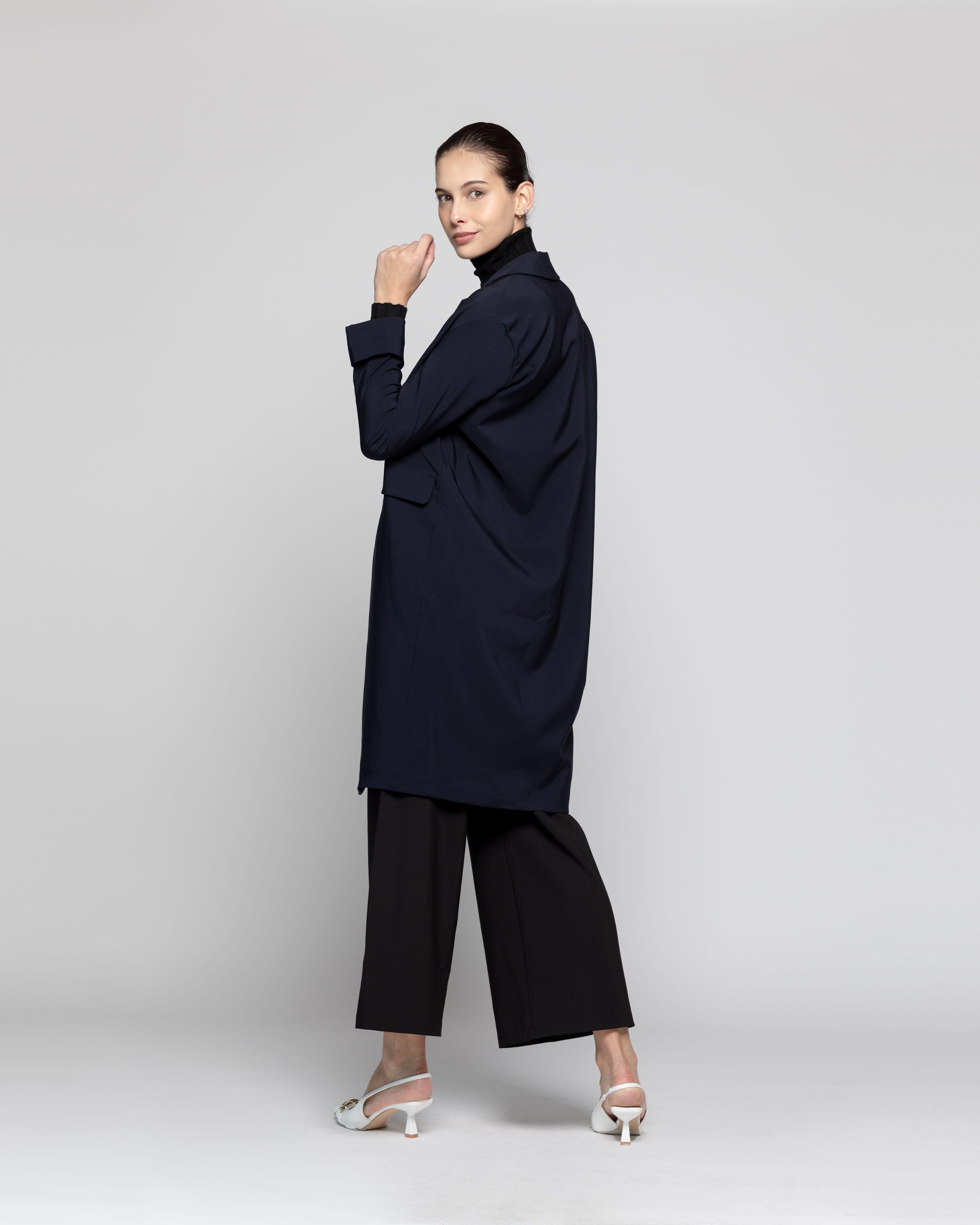 Chaqueta Mujer Ornella Azul Lineatre-2