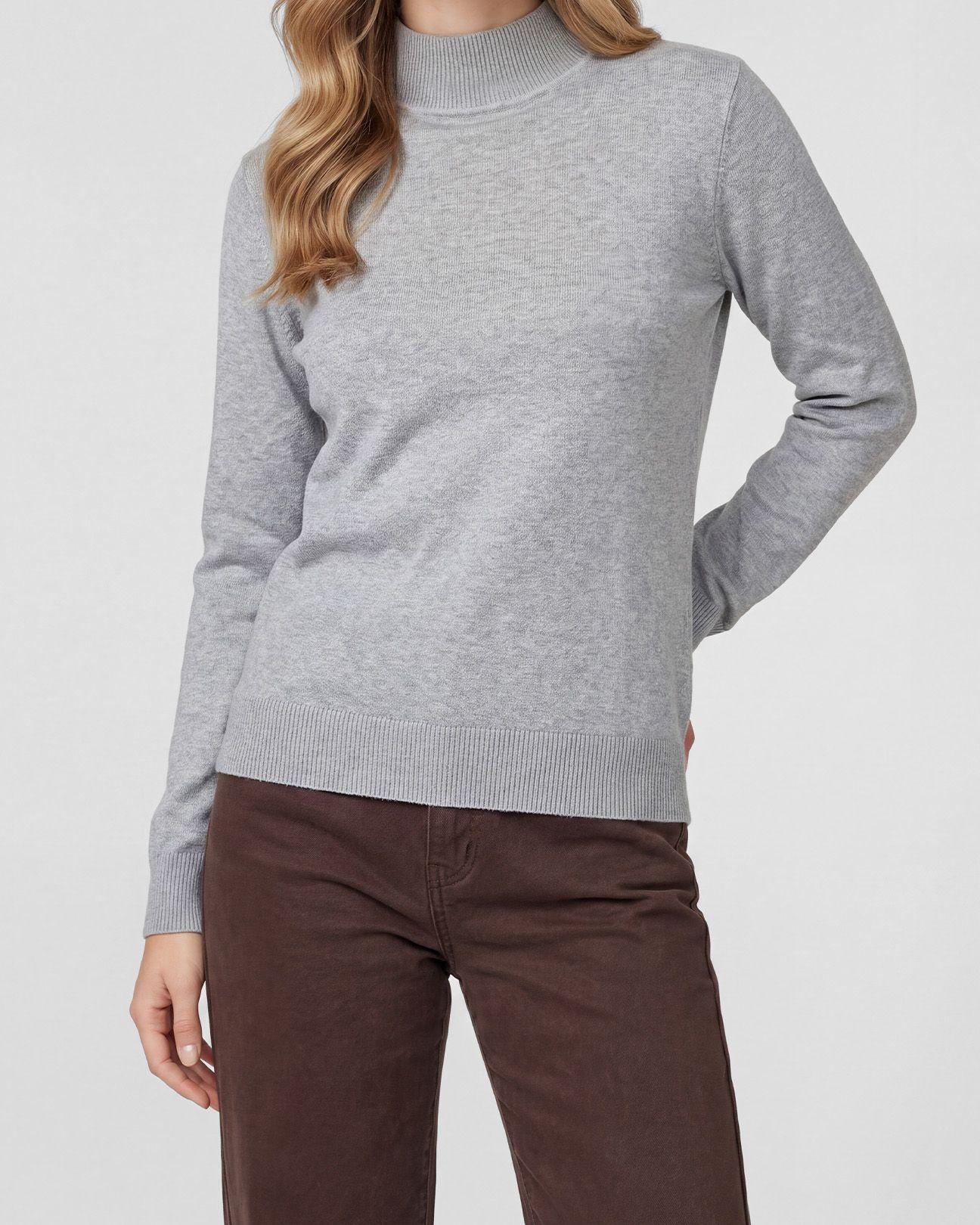 Sweater Mujer Daniela Beige Lineatré-2
