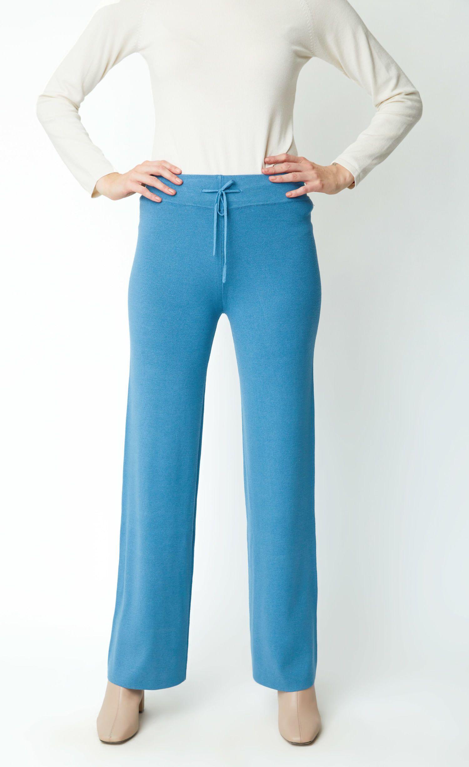 Pantalon marina indigo lineatre-0