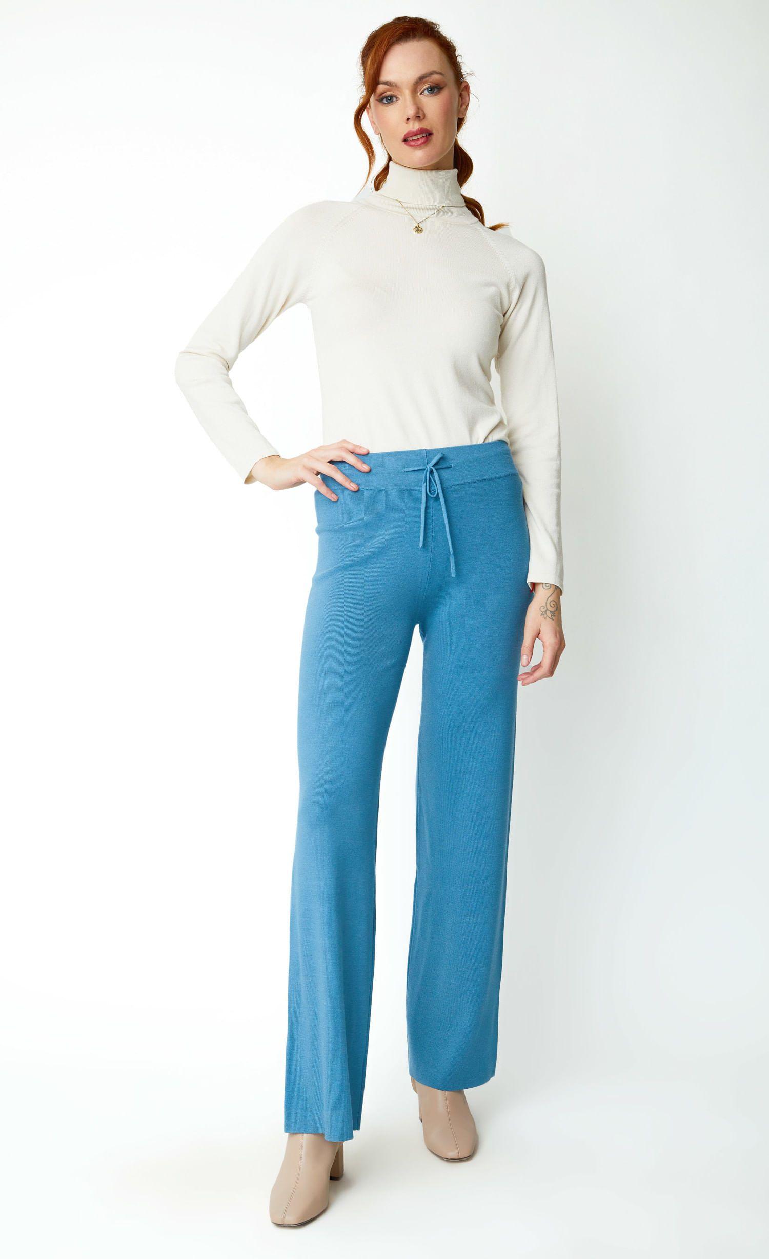 Pantalon marina indigo lineatre-1